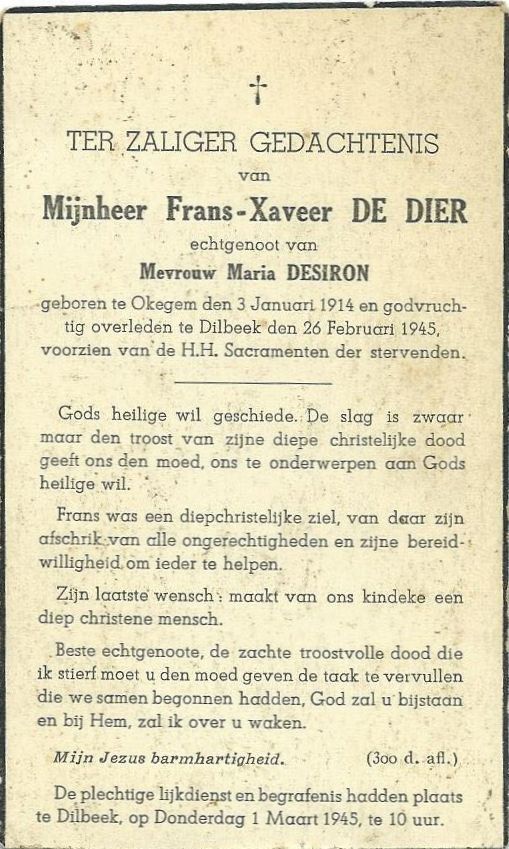 De Dier Frans Xaveer