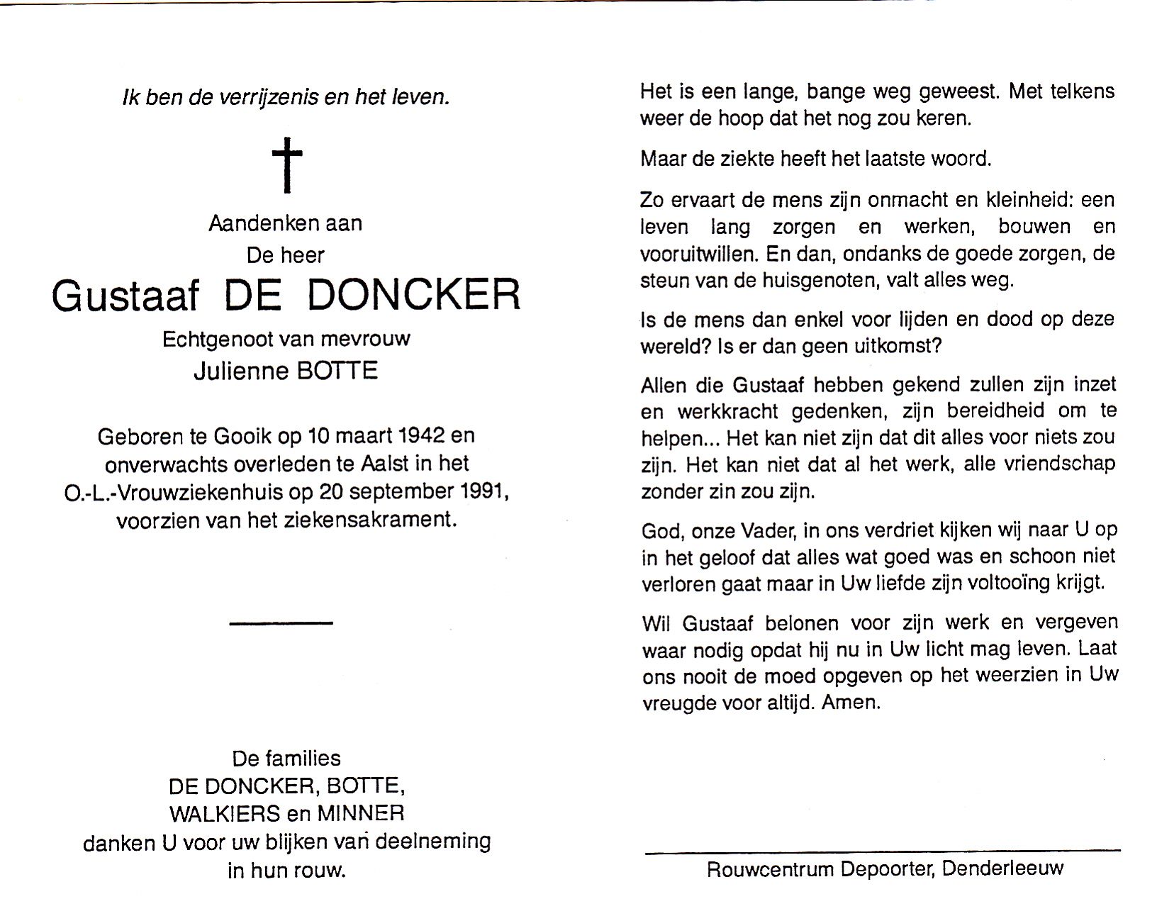 De Doncker Gustaaf