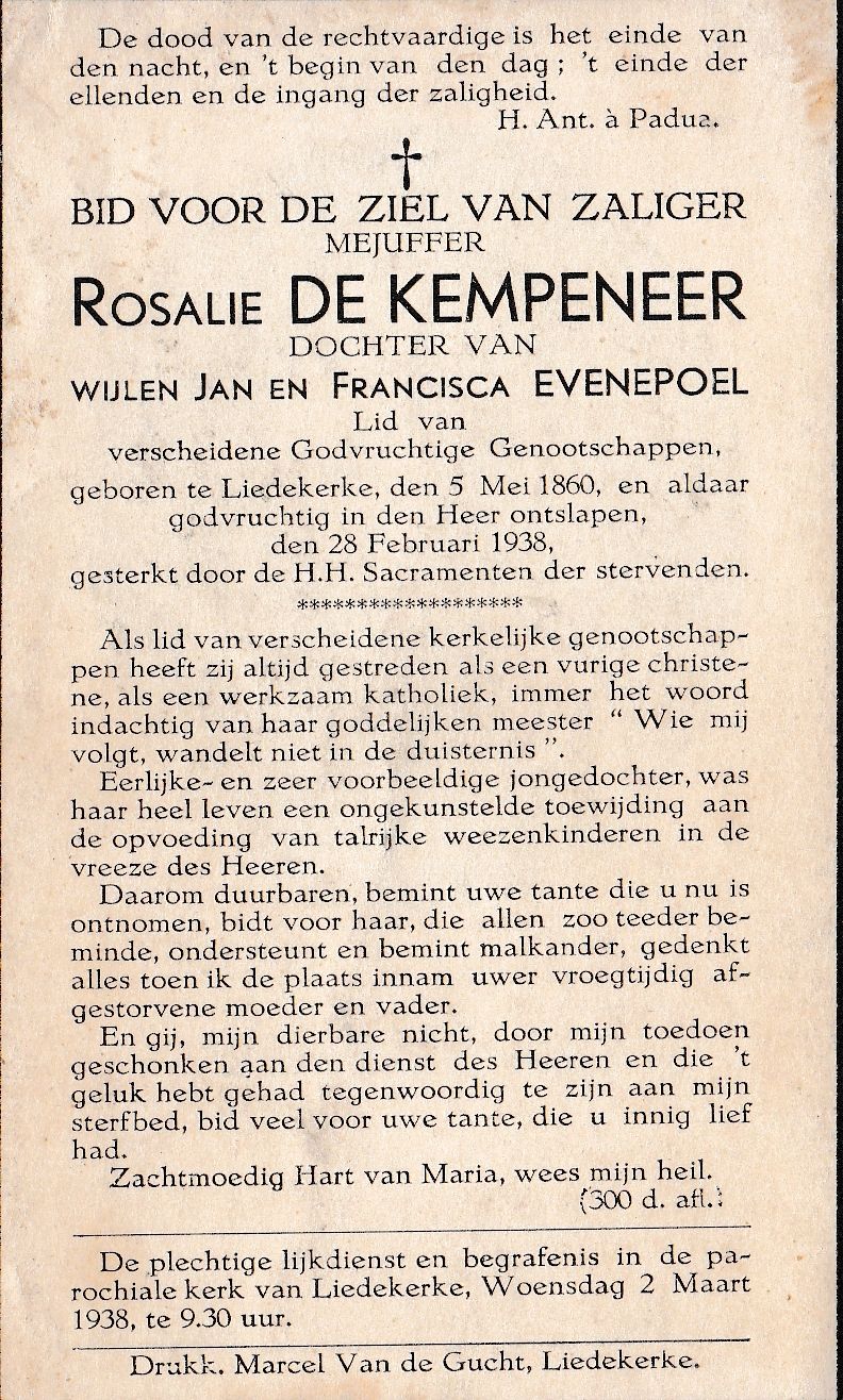 De Kempeneer Rosalie