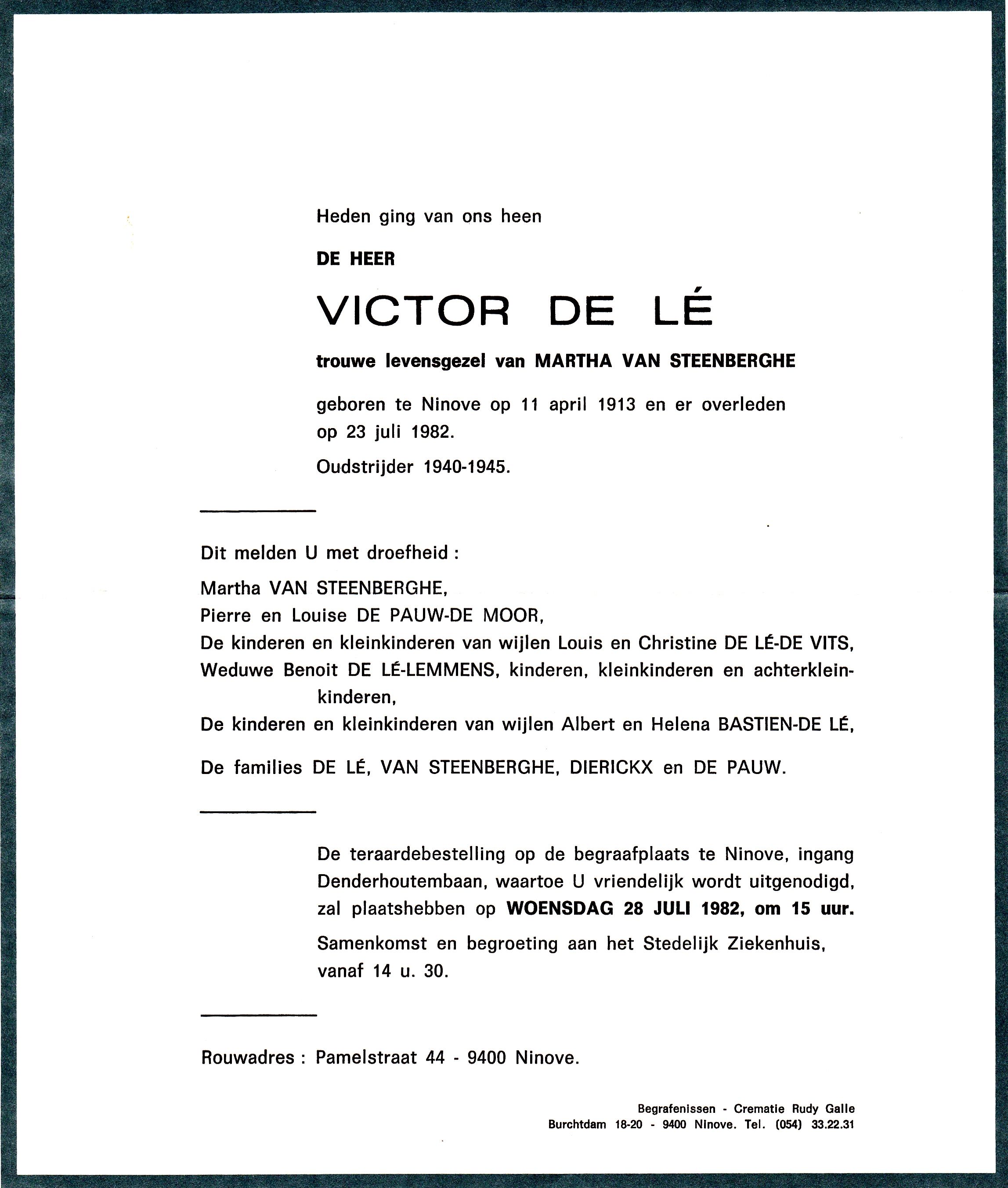 De Lé Victor 
