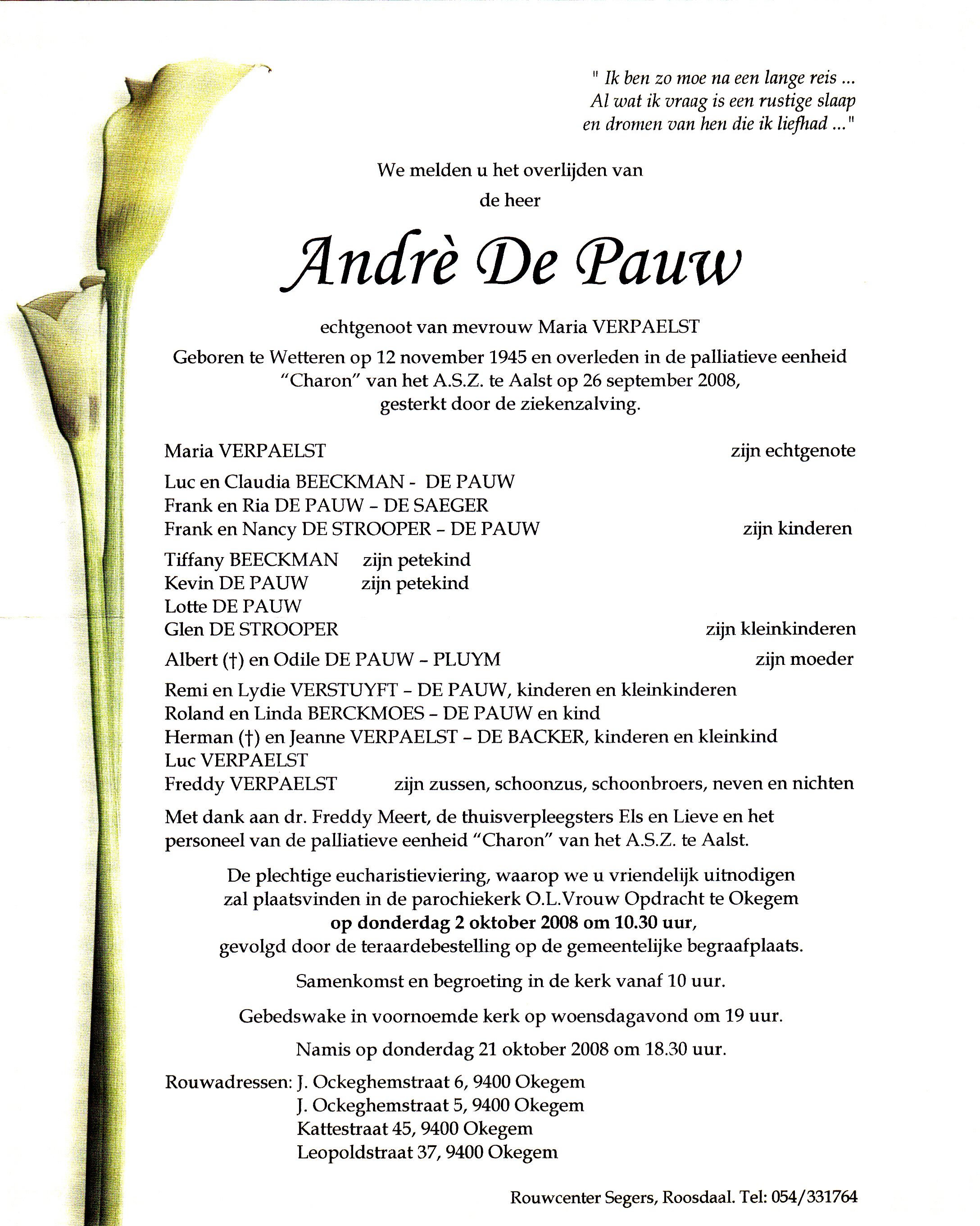 De Pauw André 