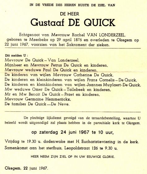 De Quick Gustaaf   