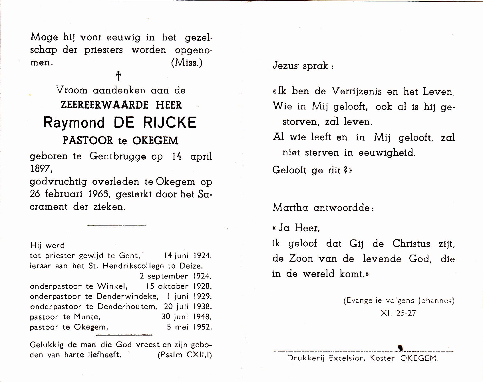 De Rijcke Raymond