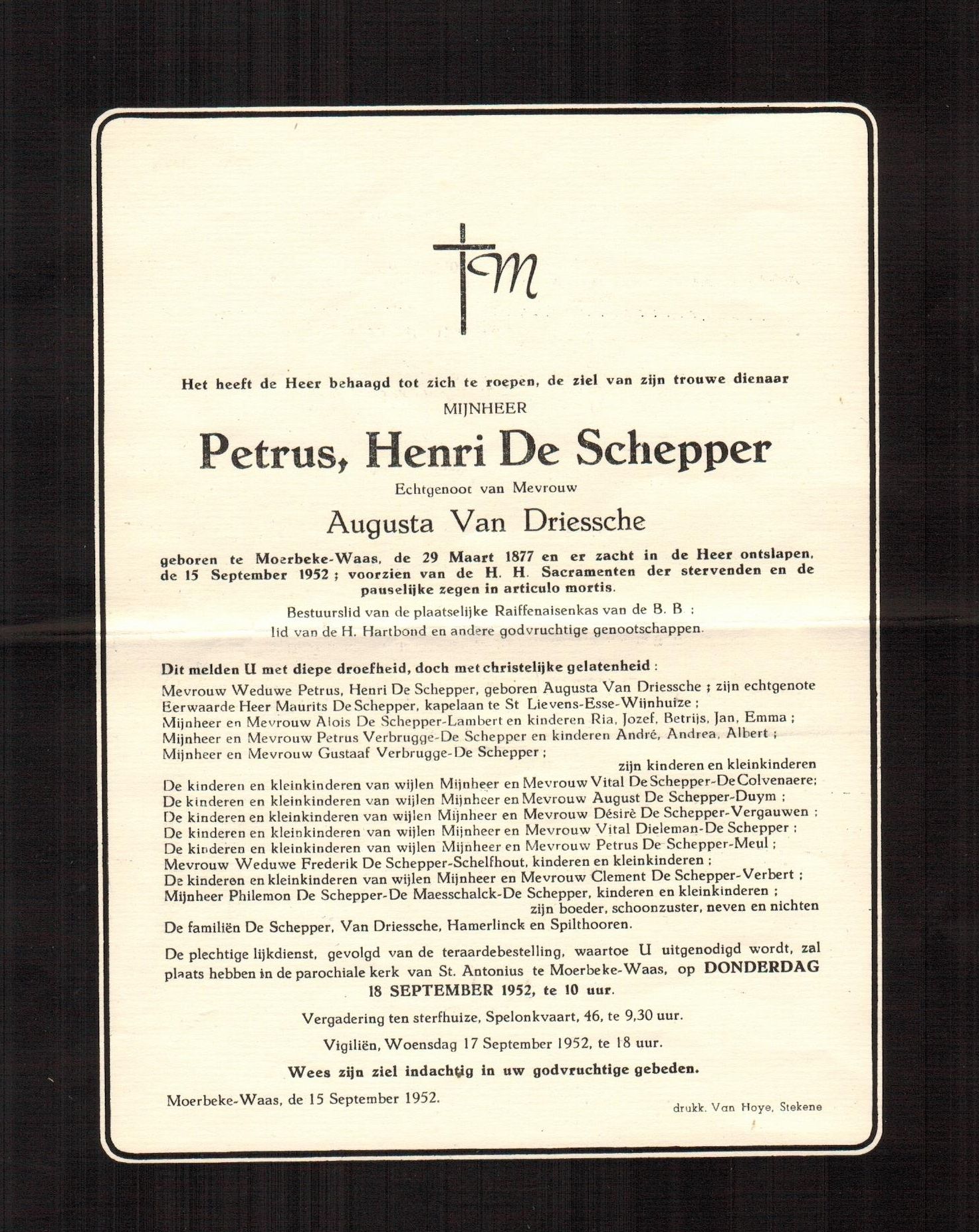 De Schepper Petrus Henri