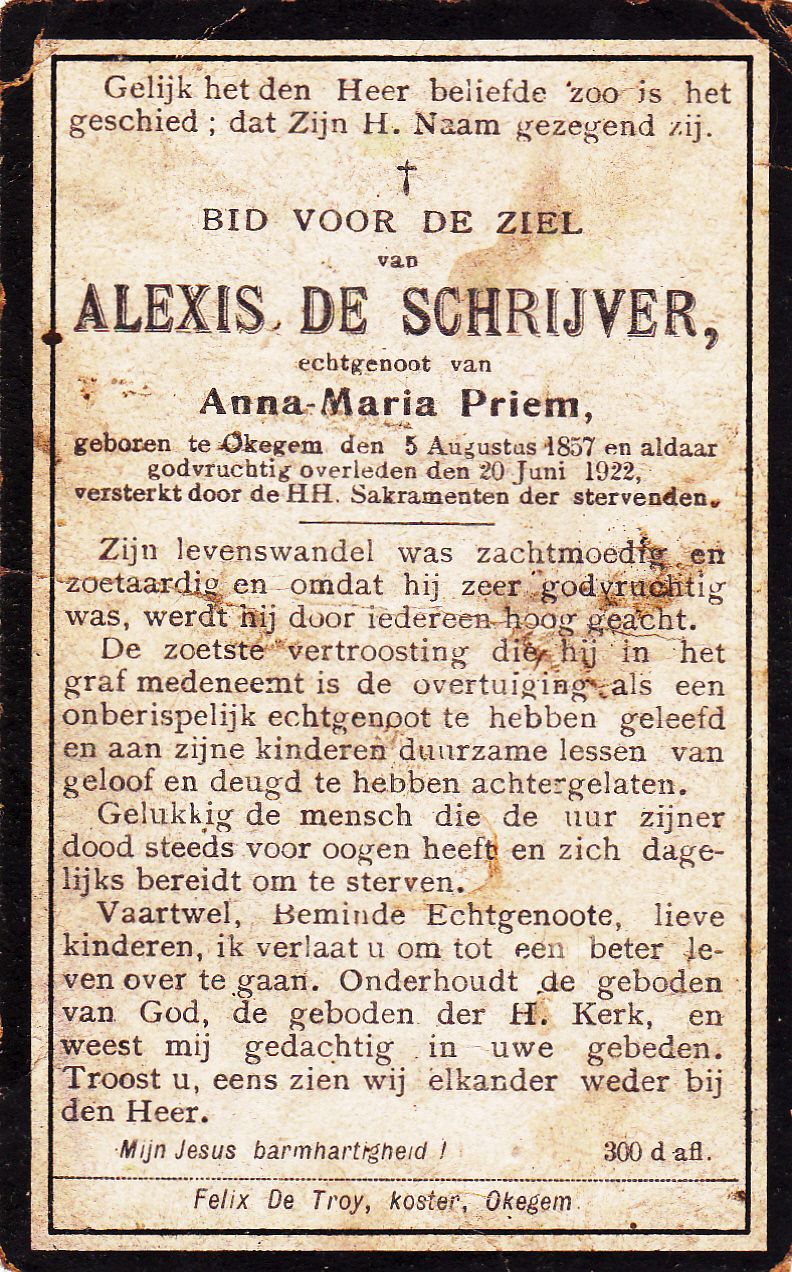 De Schrijver Alexis