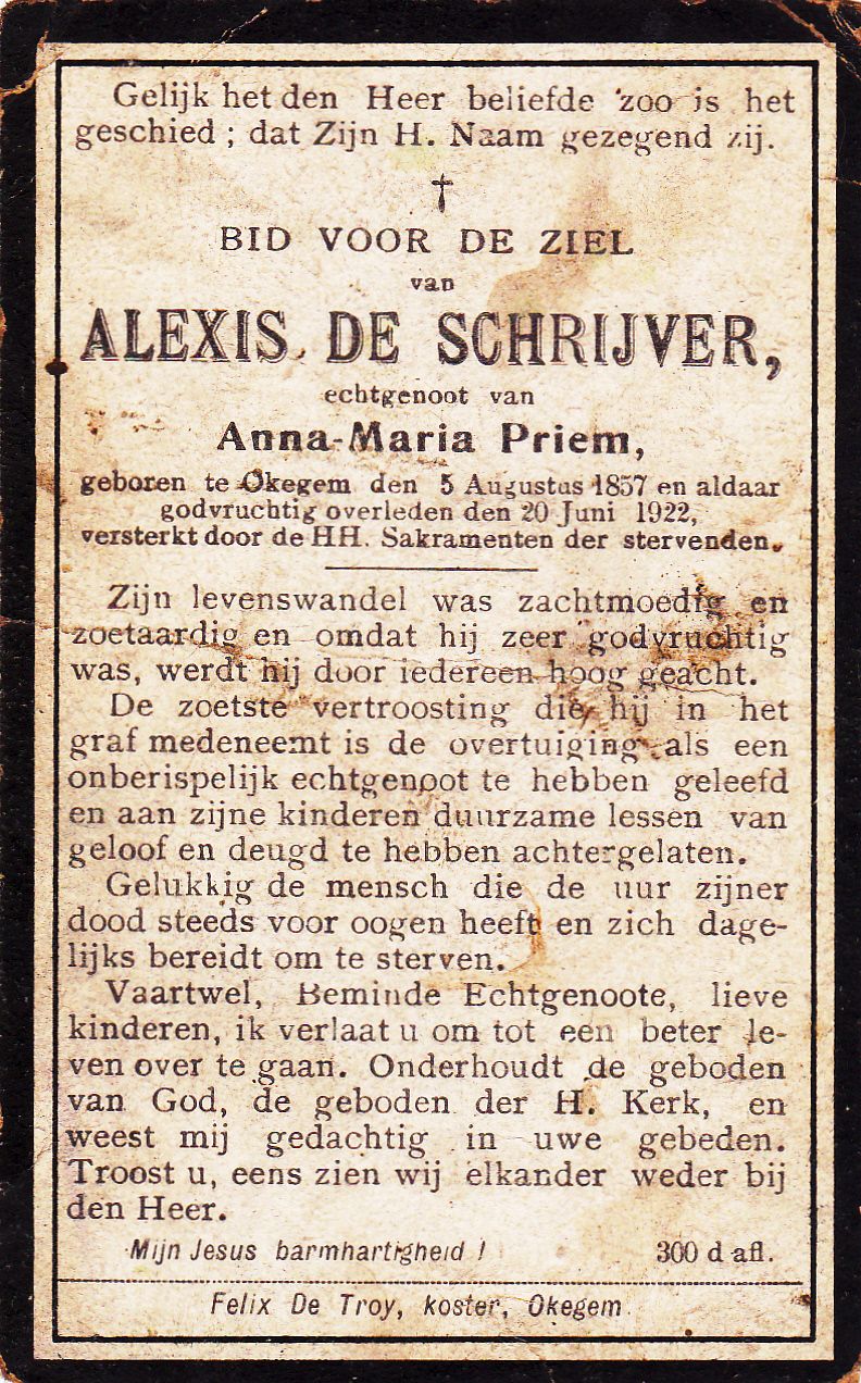 De Schrijver Alexis