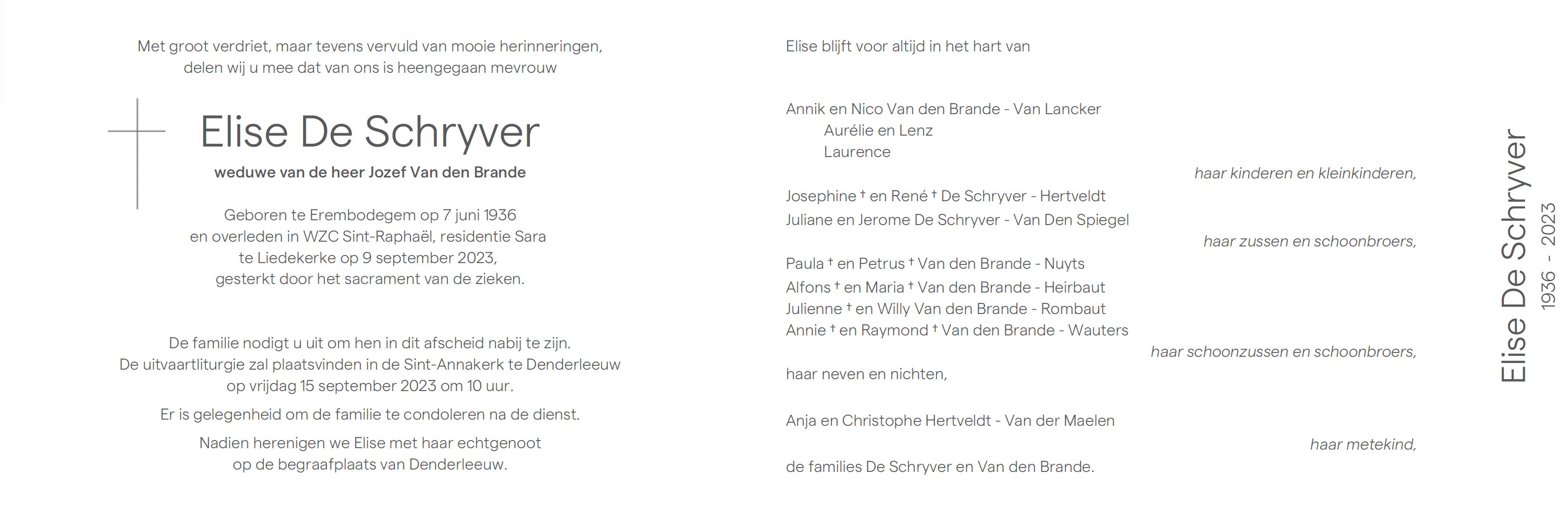 De Schryver Elise      