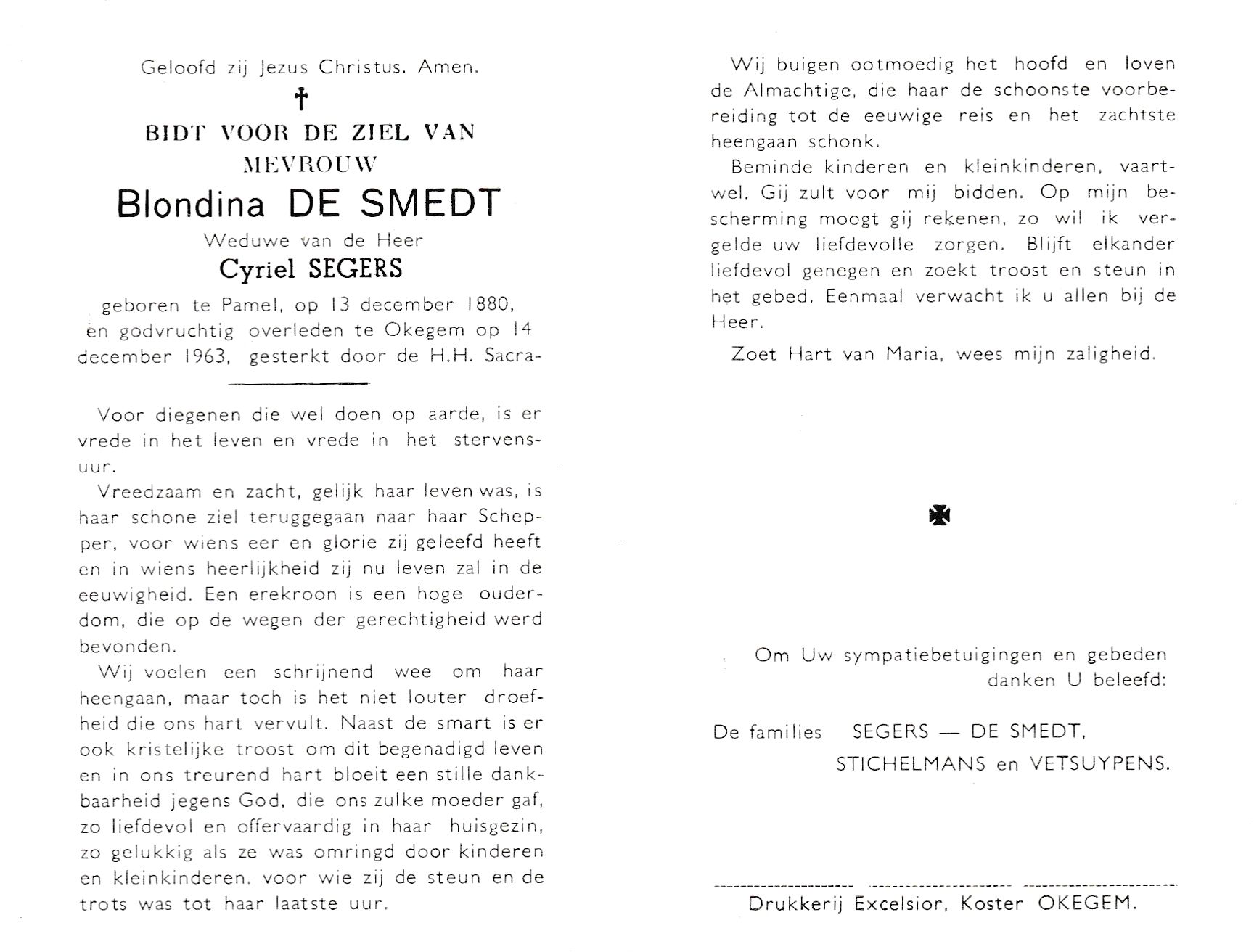 De Smedt Blondina