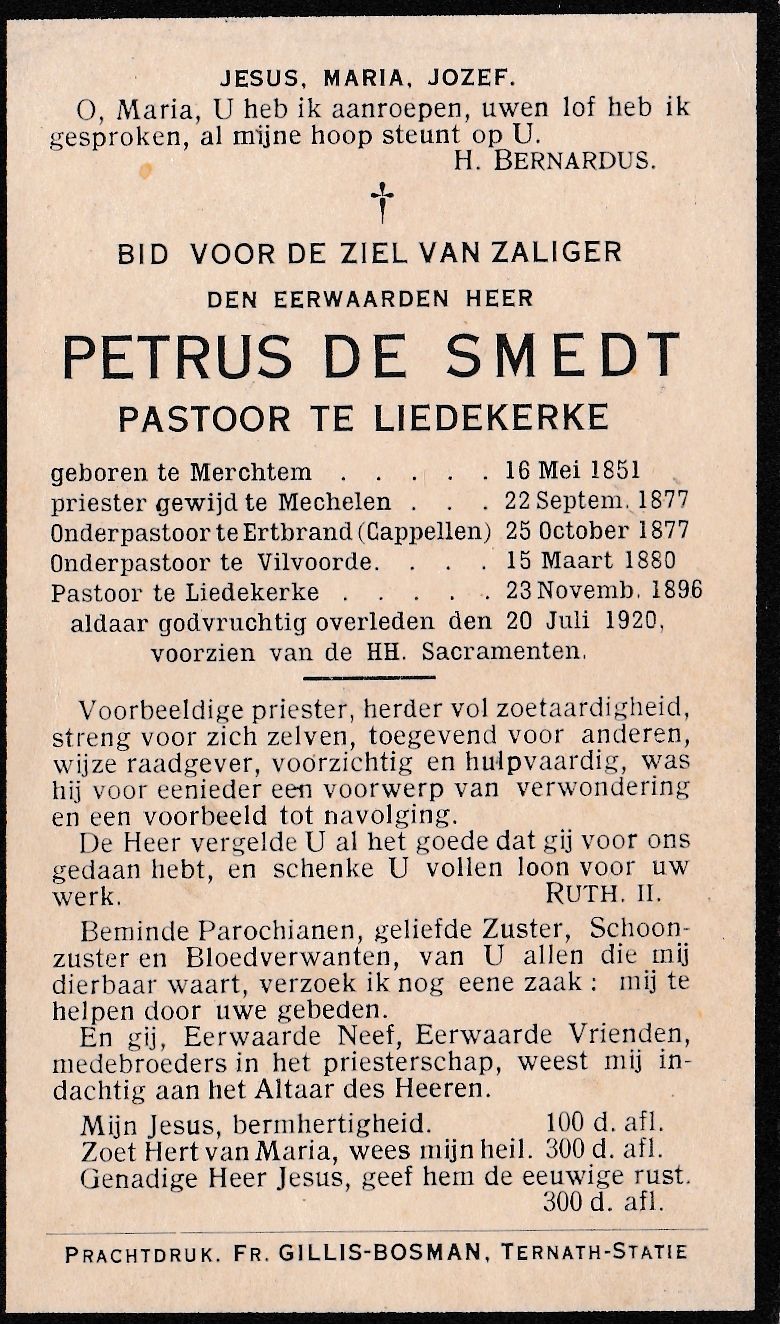 De Smedt Petrus