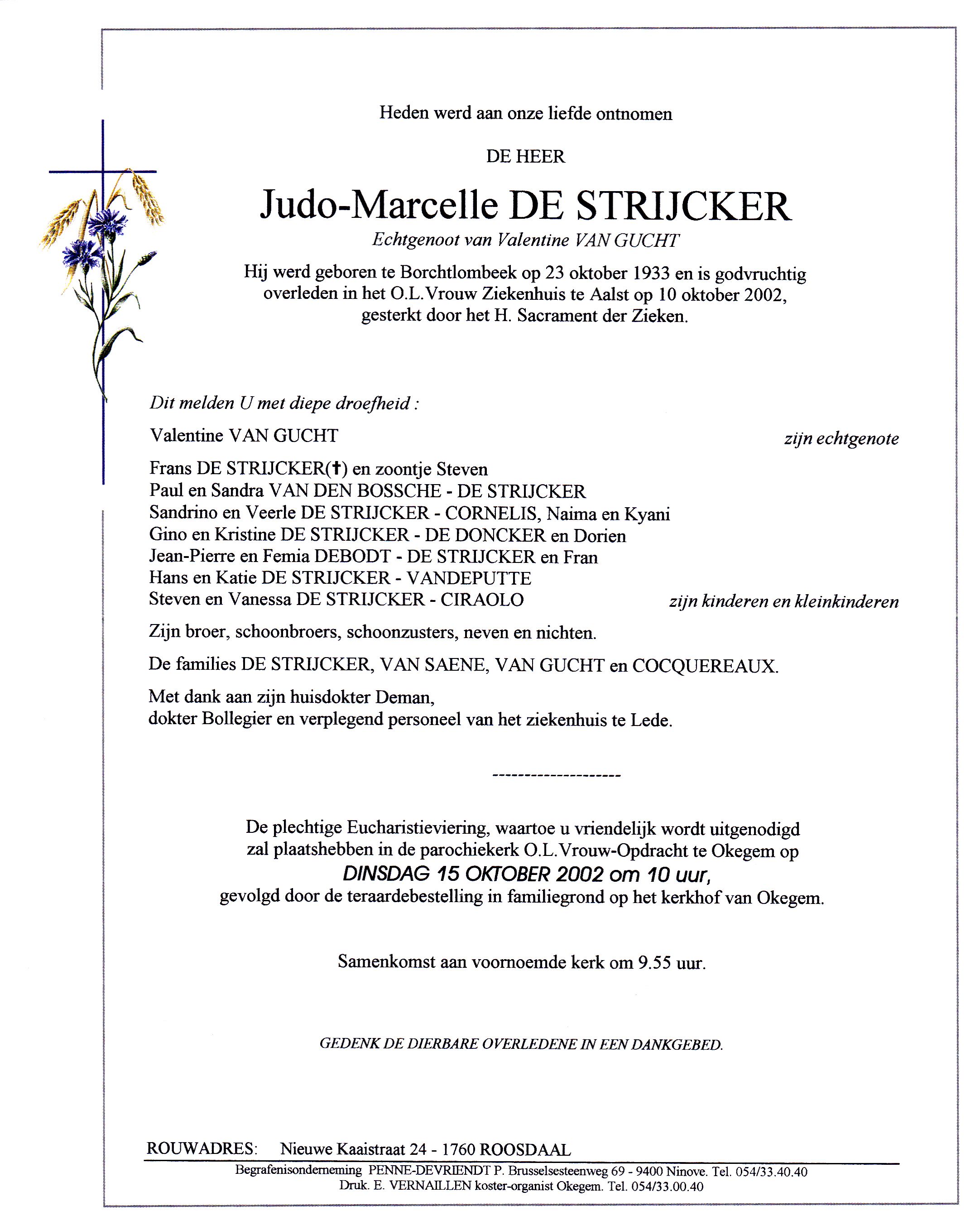 De Strijcker Judo Marcelle  