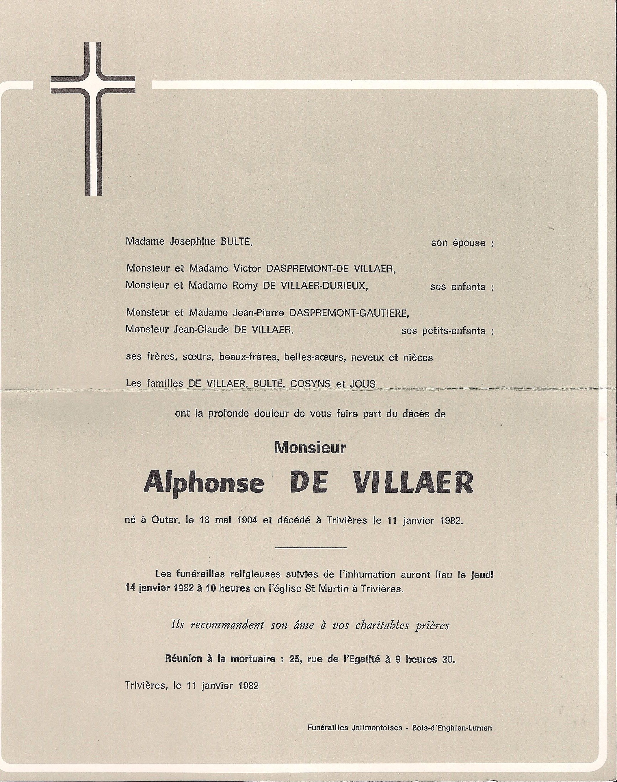 De Villaer Alphonse