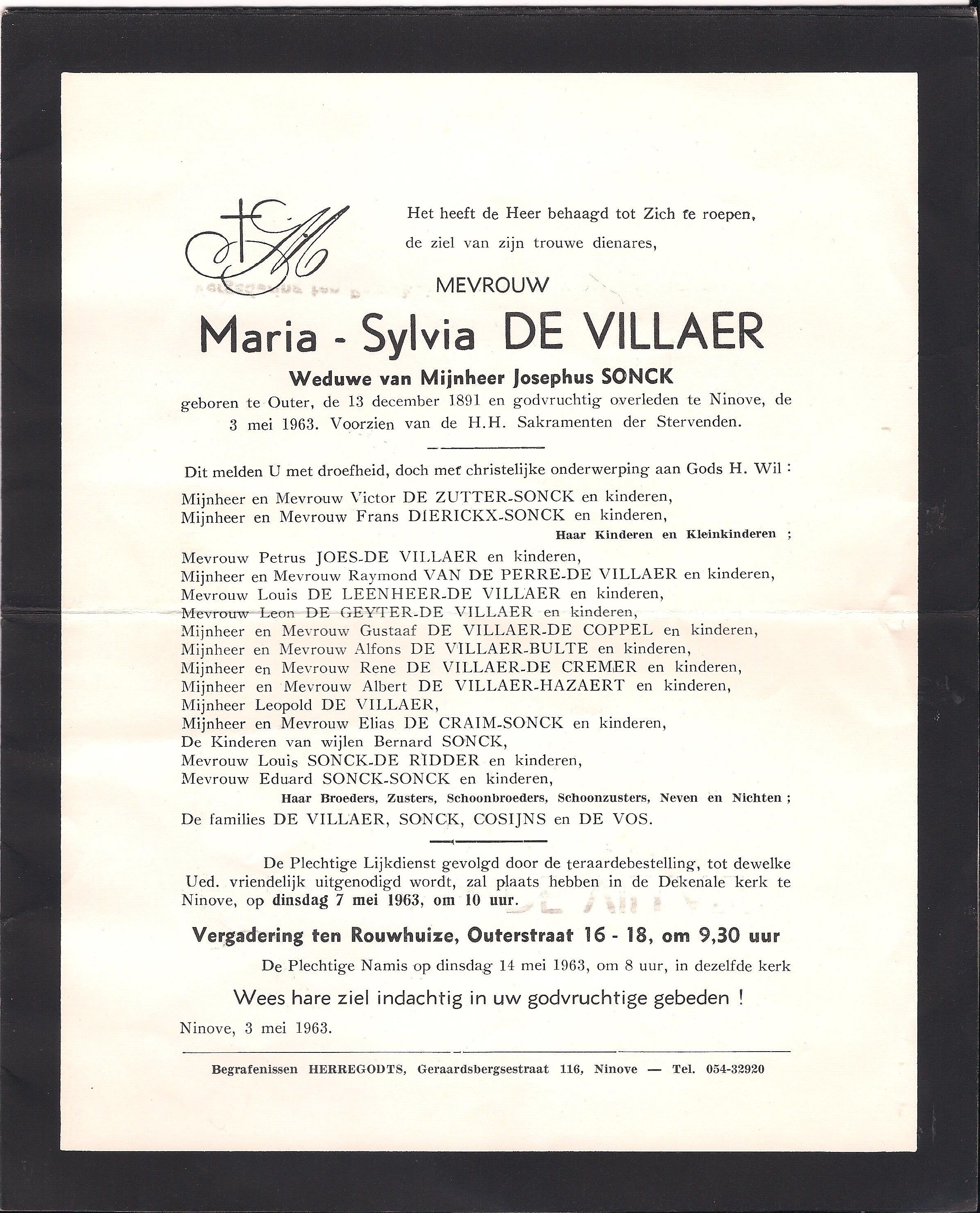De Villaer Maria-Sylvia