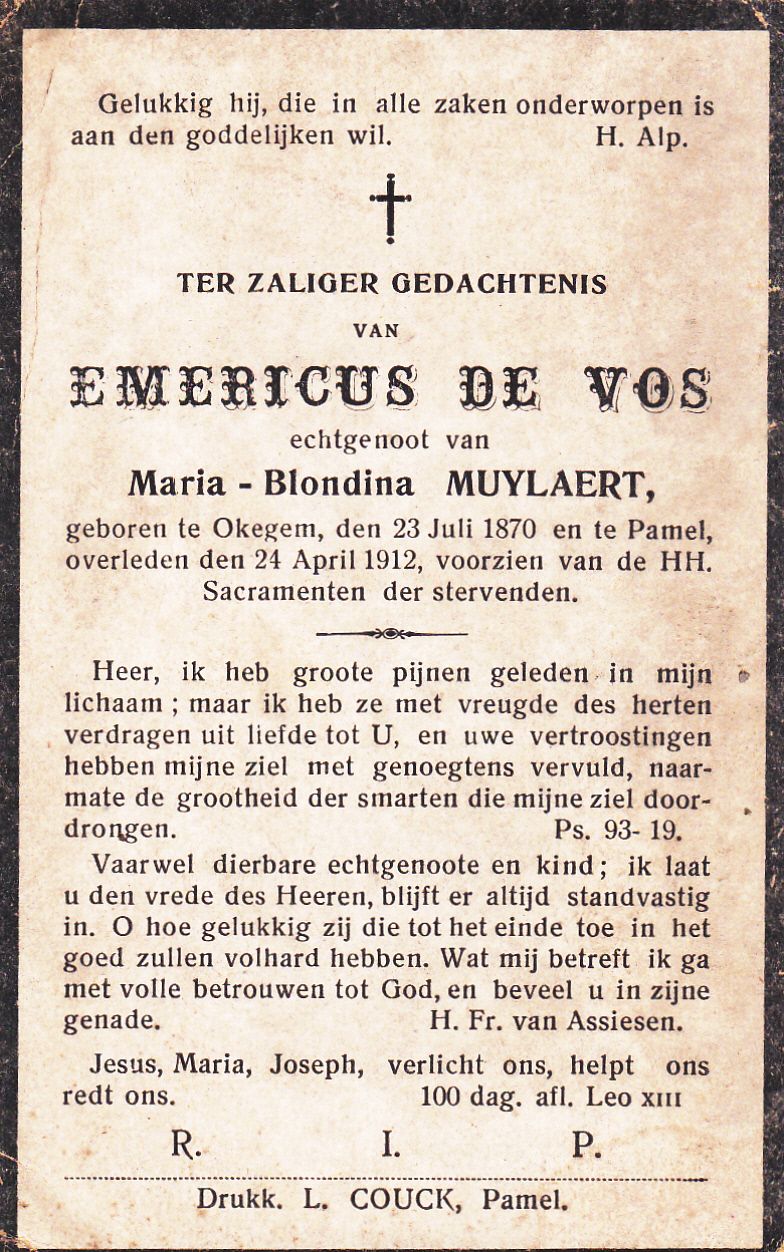 De Vos Emericus