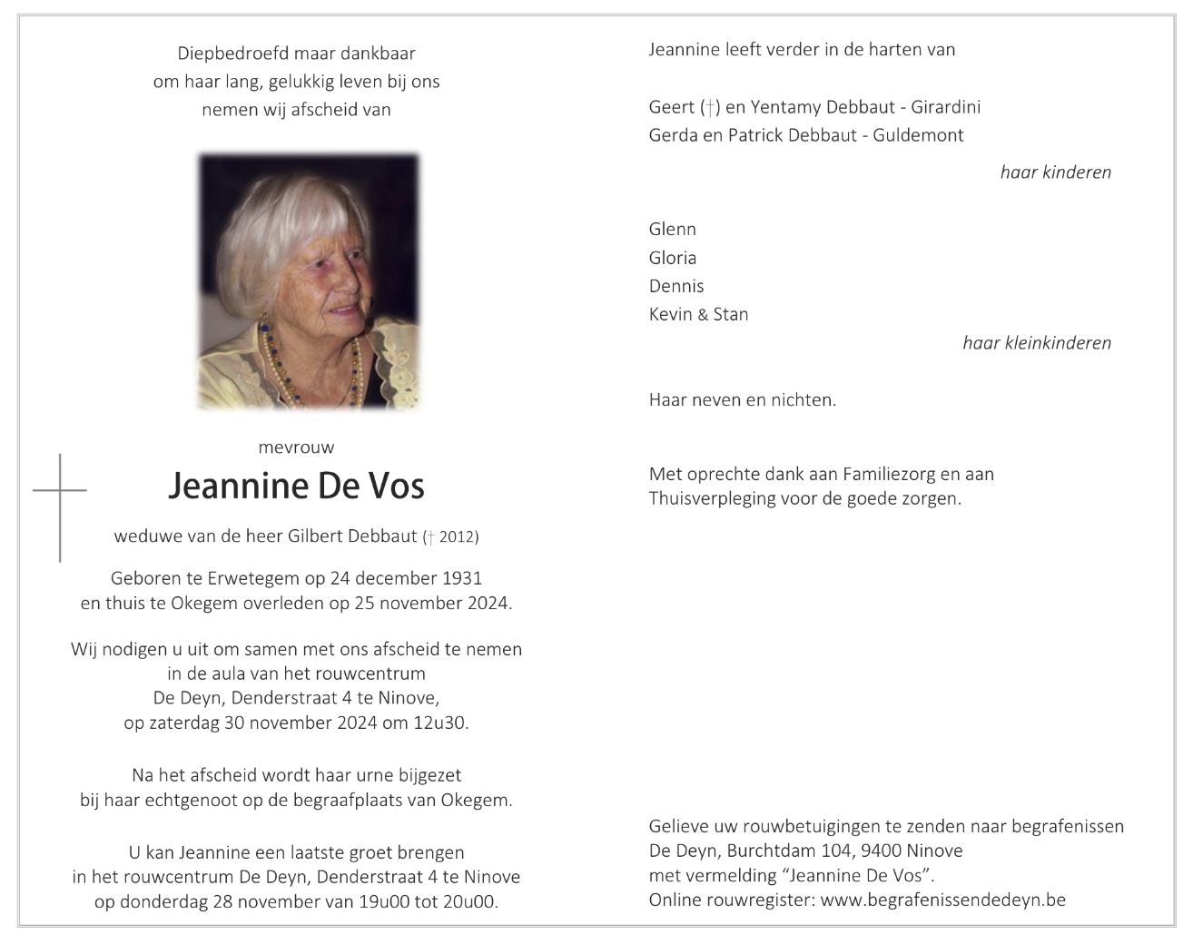 De Vos Jeannine