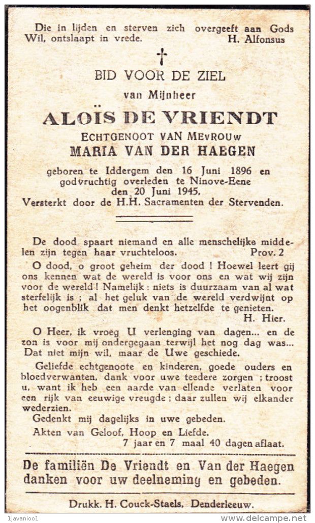 De Vriendt Aloïs