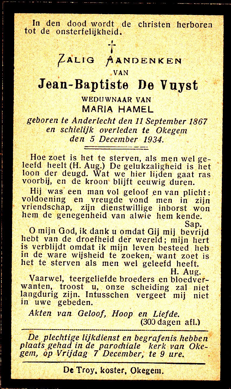De Vuyst Jean-Baptiste