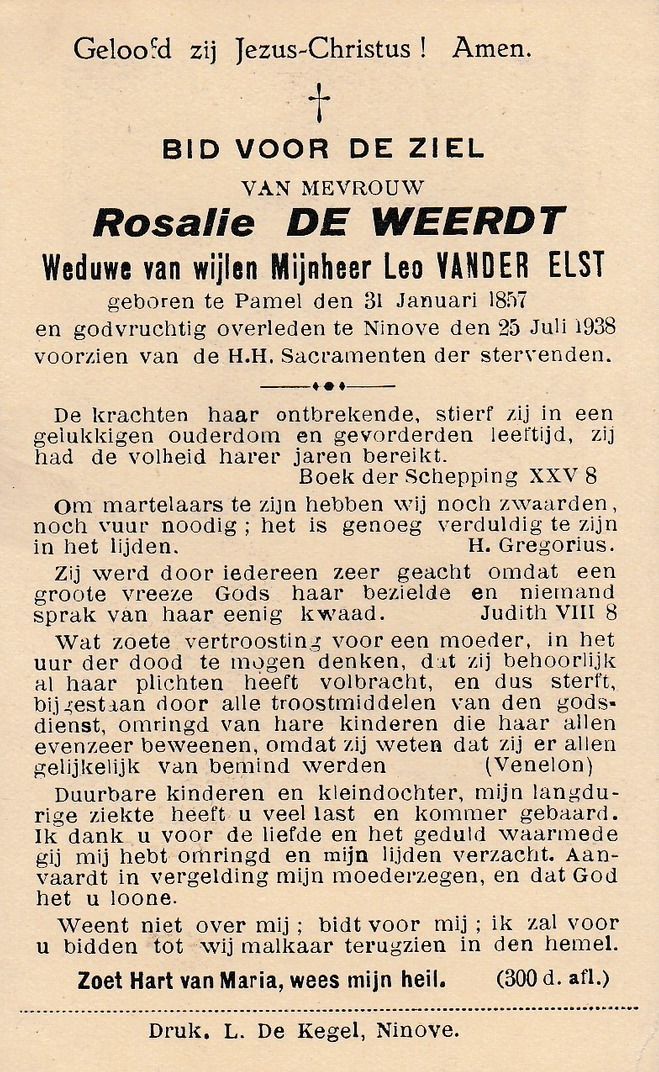 De Weerdt Rosalie