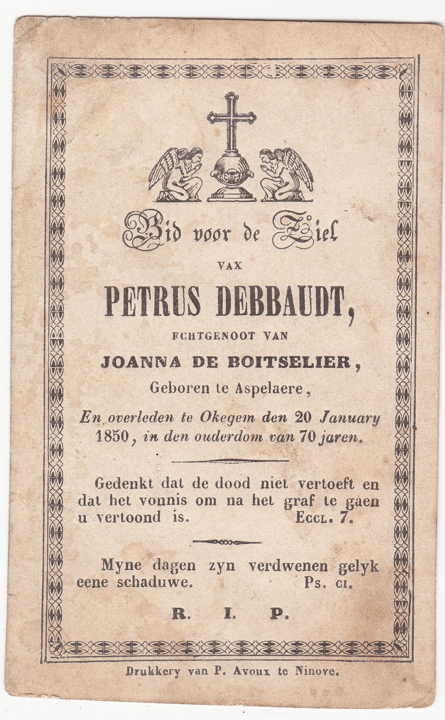 Debbaudt Petrus