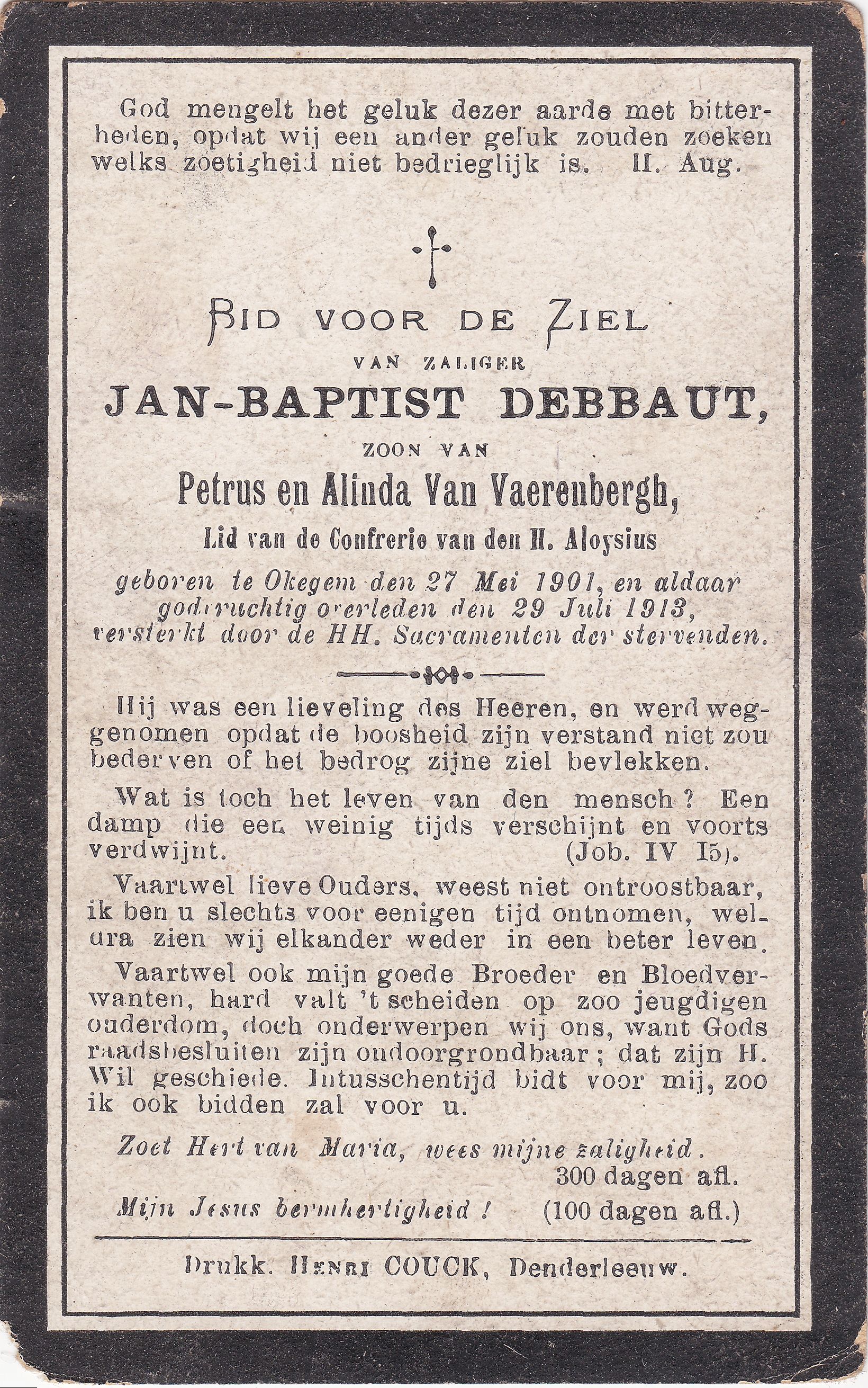 Debbaut Jan Baptist