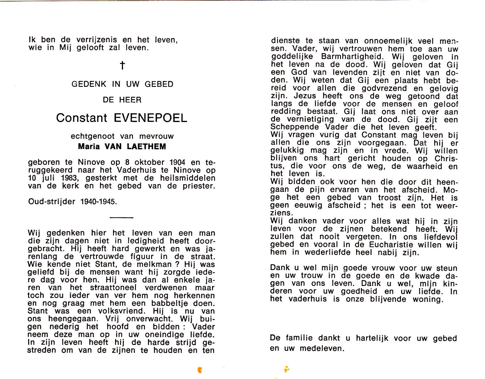 Evenepoel Constant