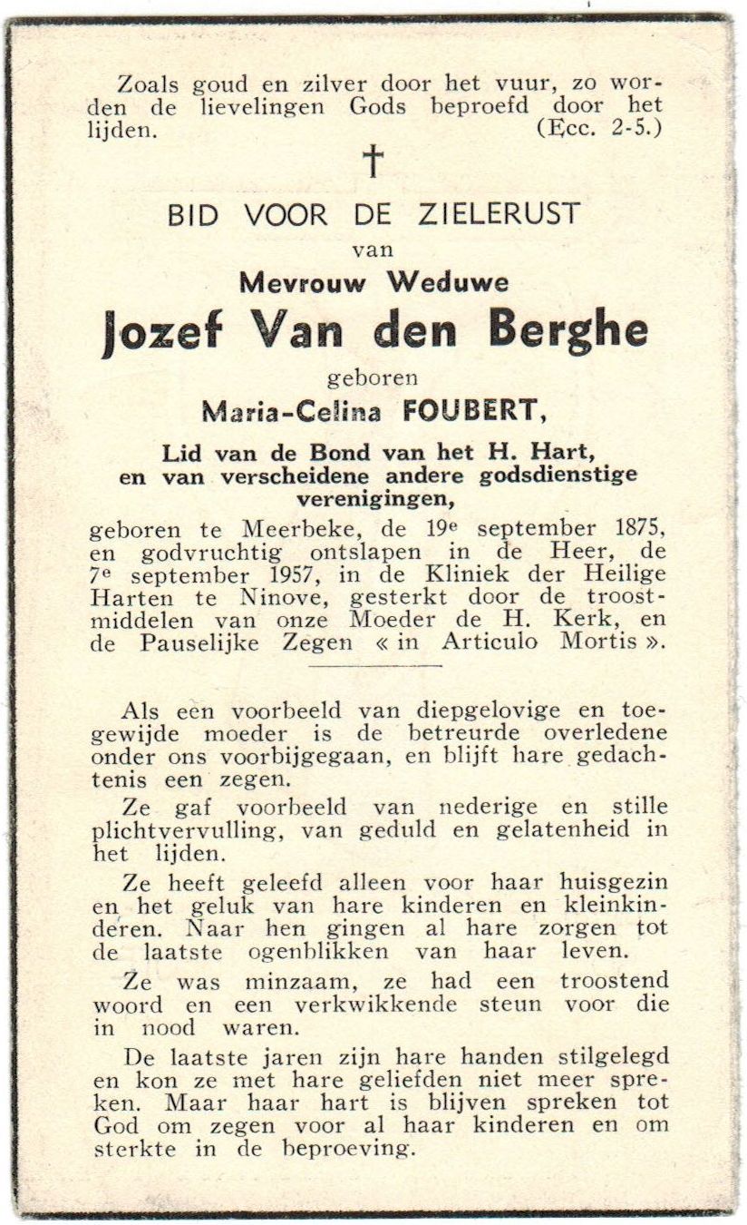 Foubert Maria Celina