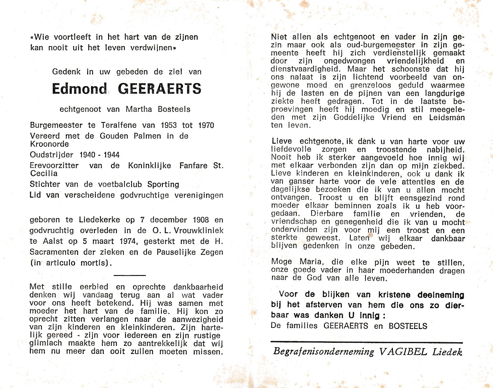 Geeraerts Edmond