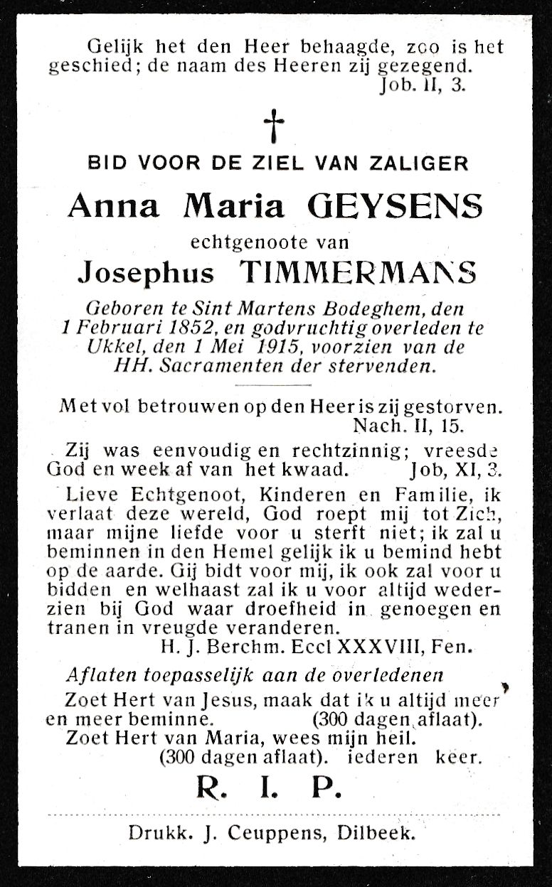 Geysens Anna Maria