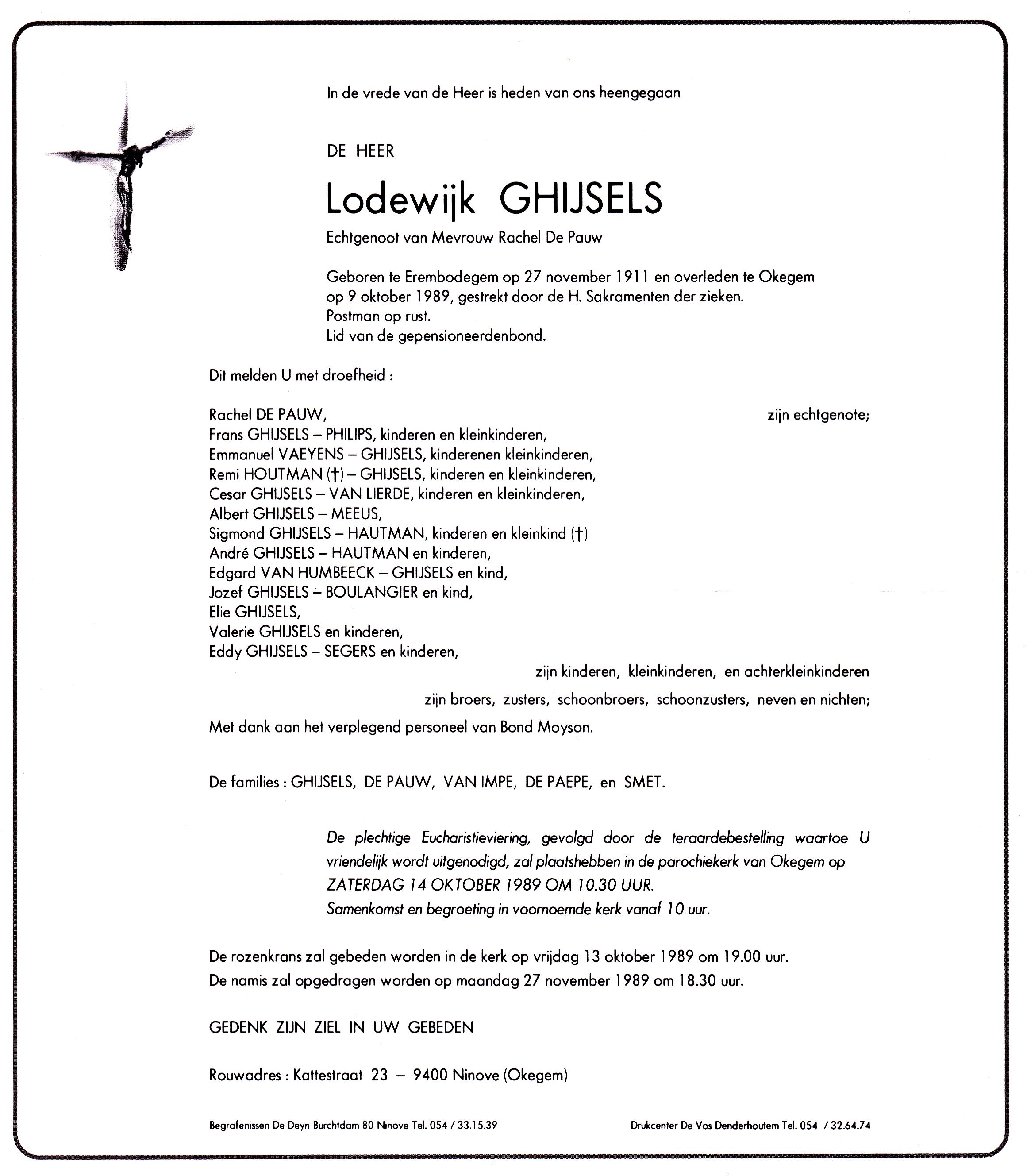 Ghijsels Lodewijk 