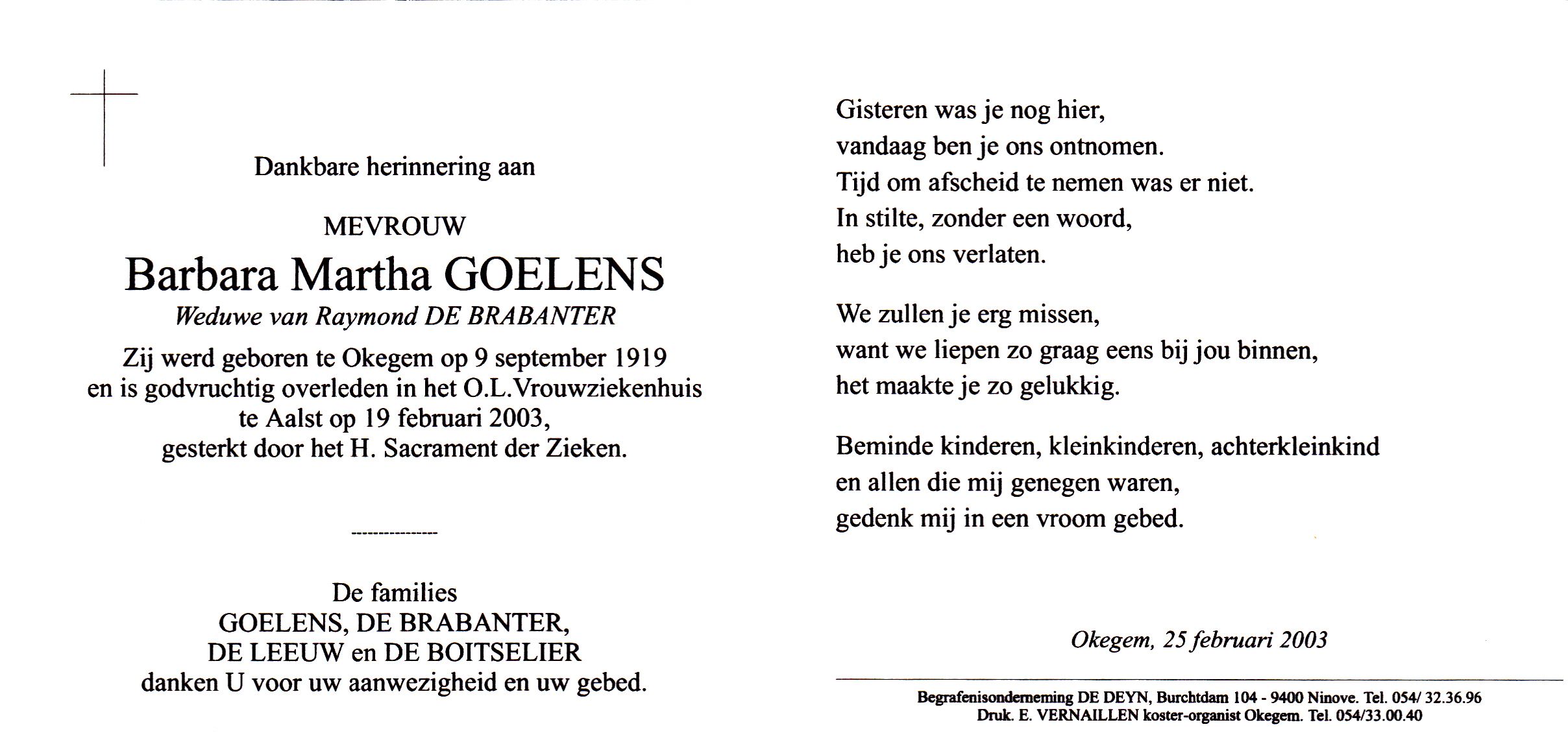 Goelens Barbara Martha