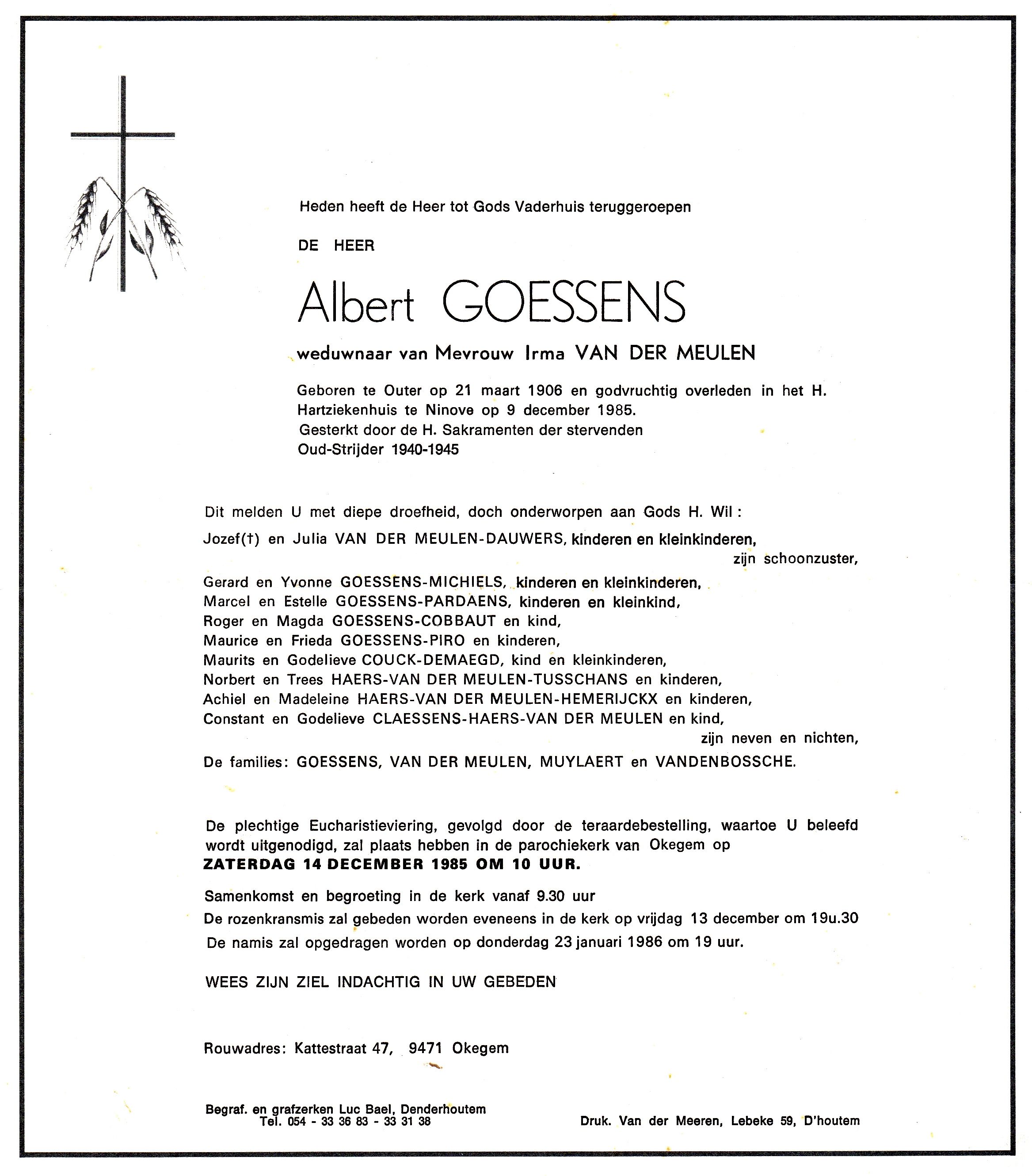 Goessens Albert 