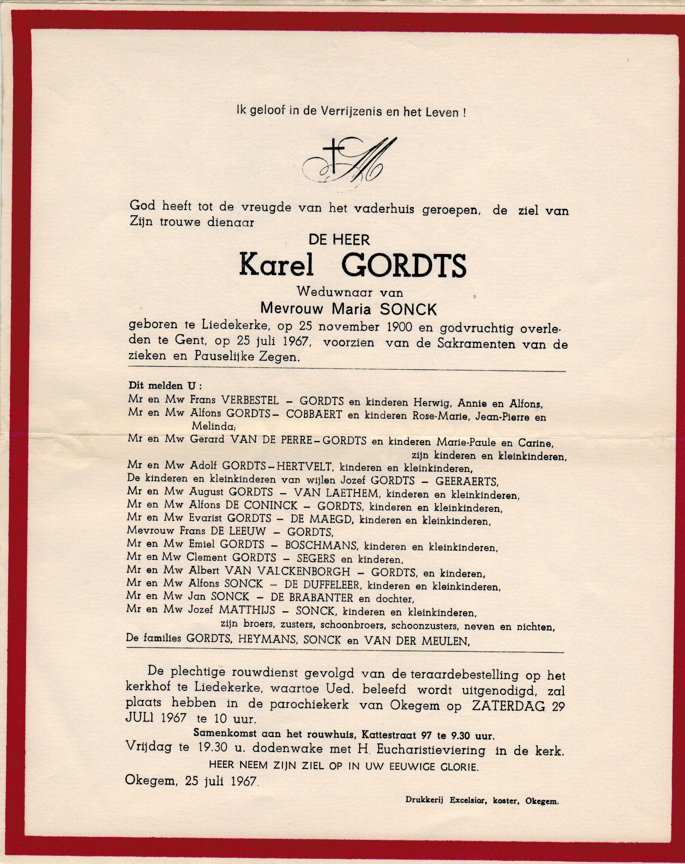 Gordts Karel  