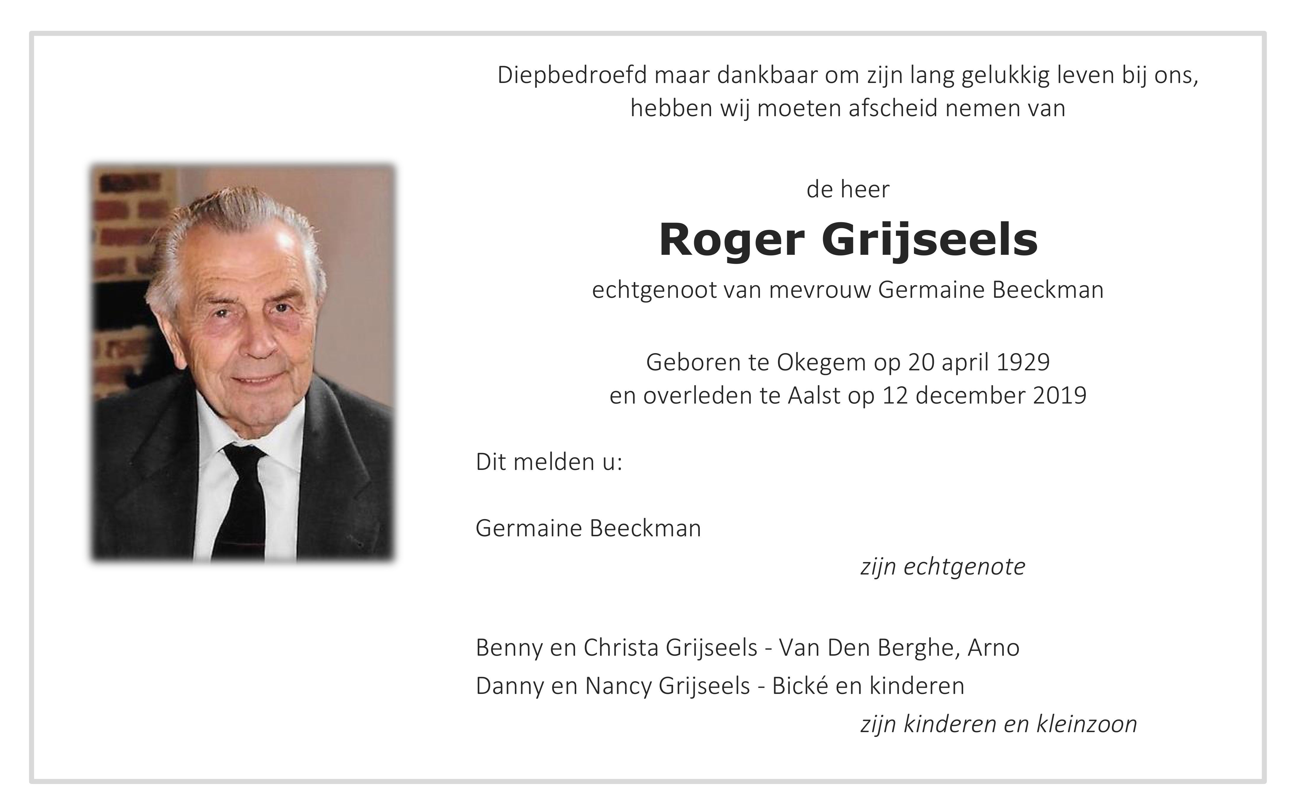 Grijseels Roger