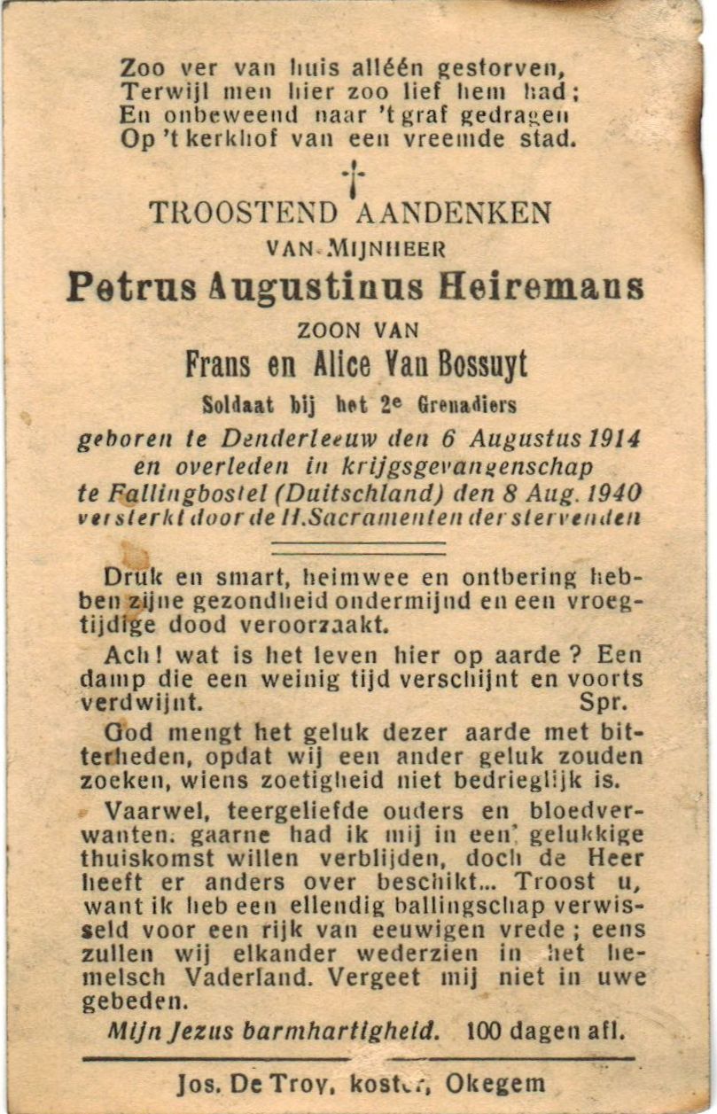 Heiremans Petrus Augustinus