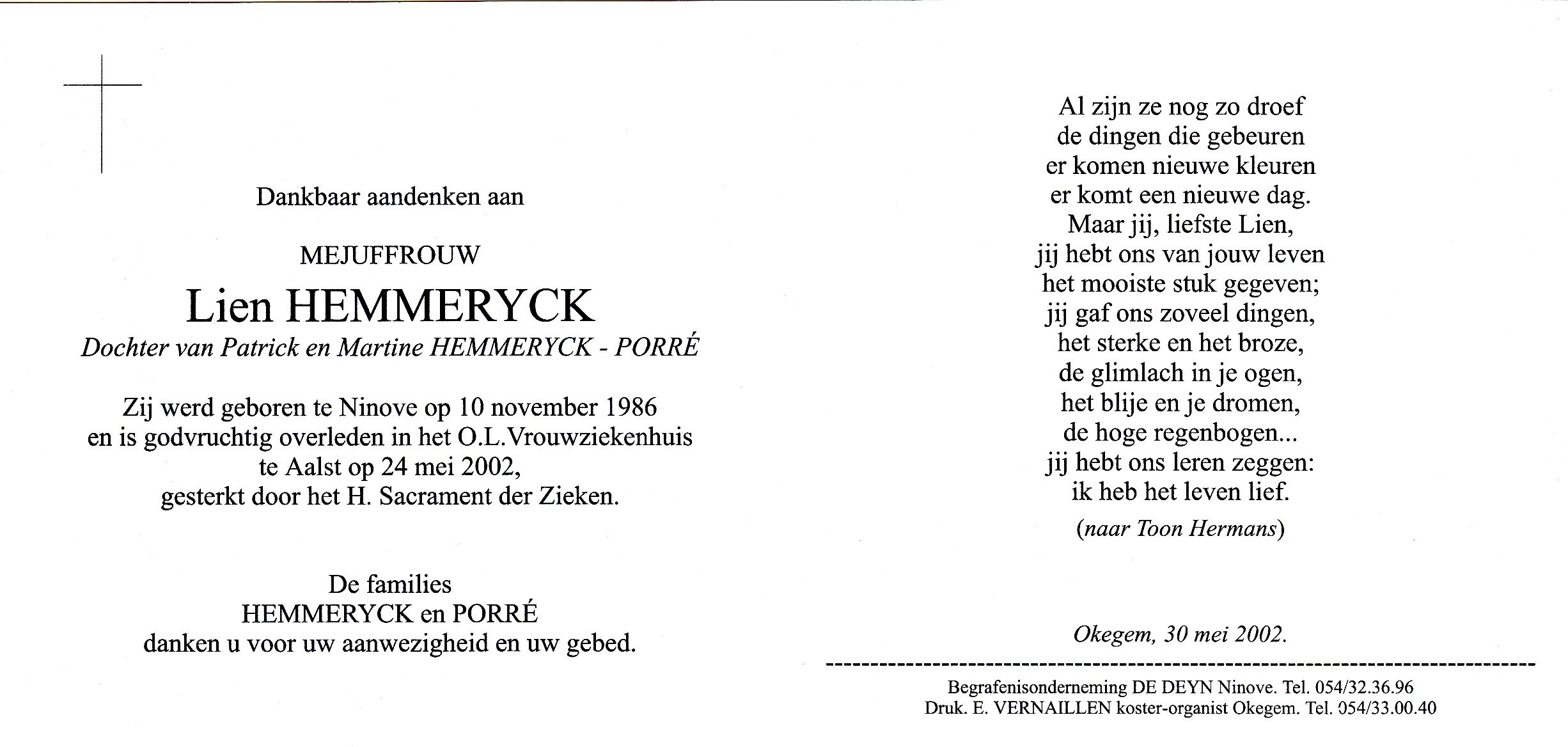 Hemmeryck Lien