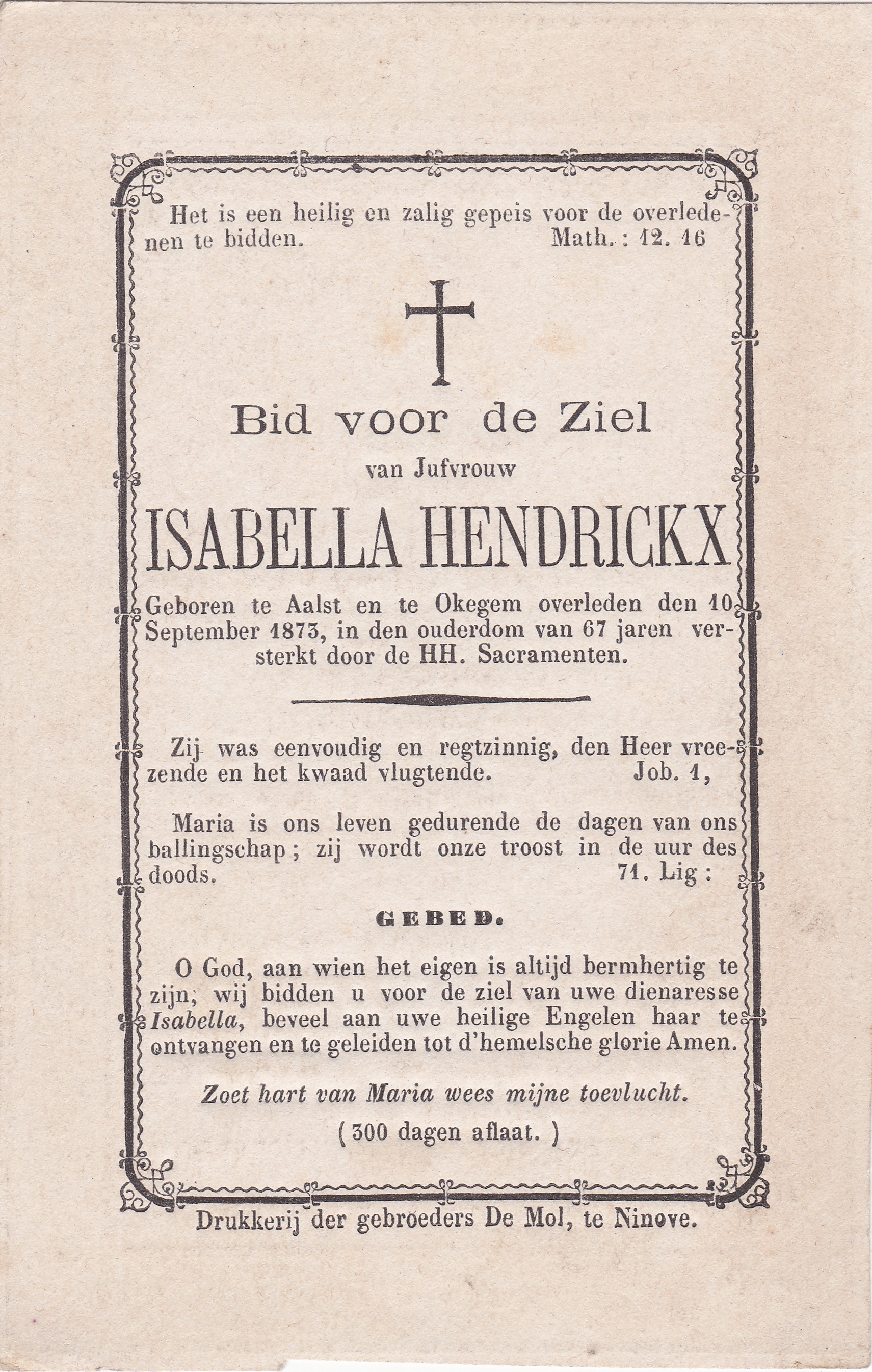 Hendrickx Isabella