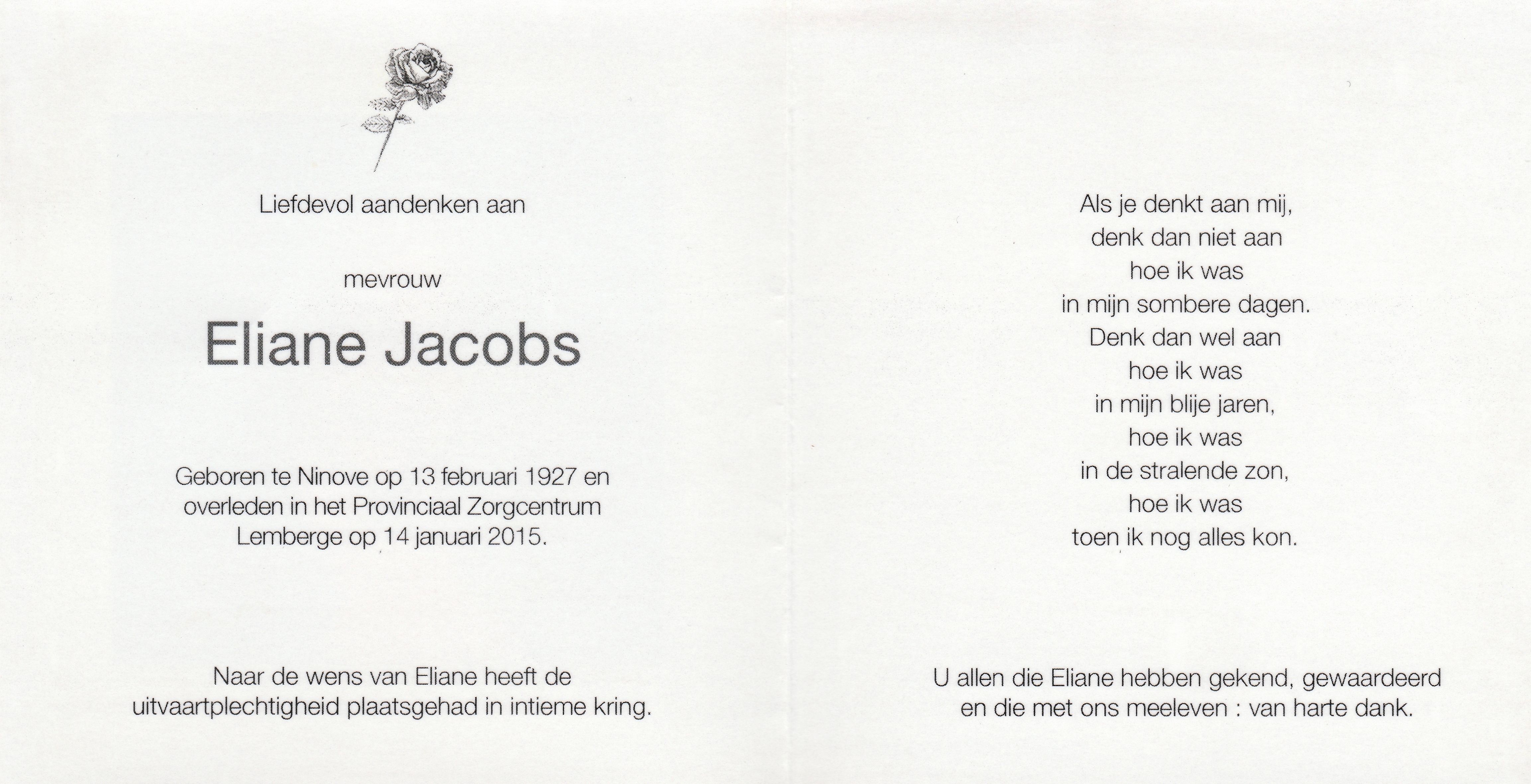 Jacobs Eliane