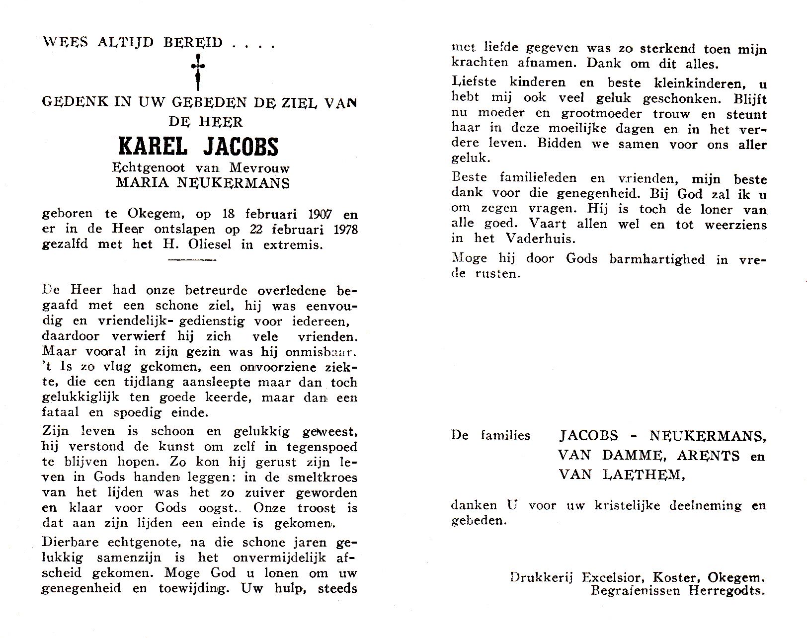 Jacobs Karel