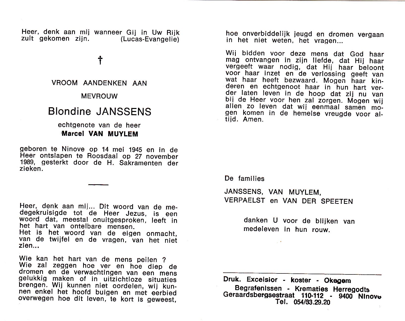 Janssens Blondine