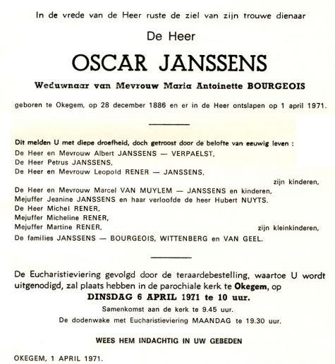 Janssens Oscar   