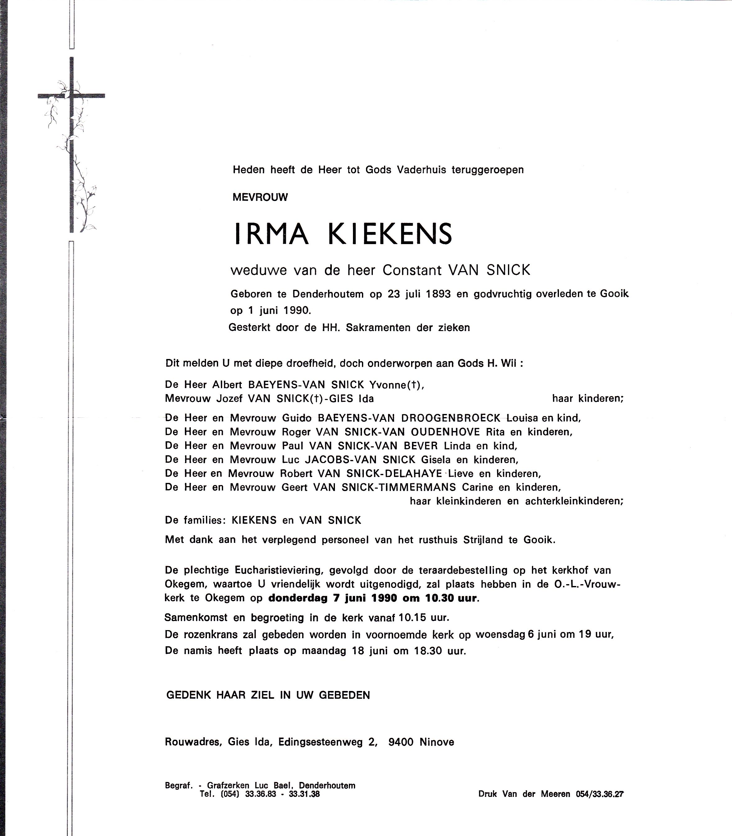 Kiekens Irma 