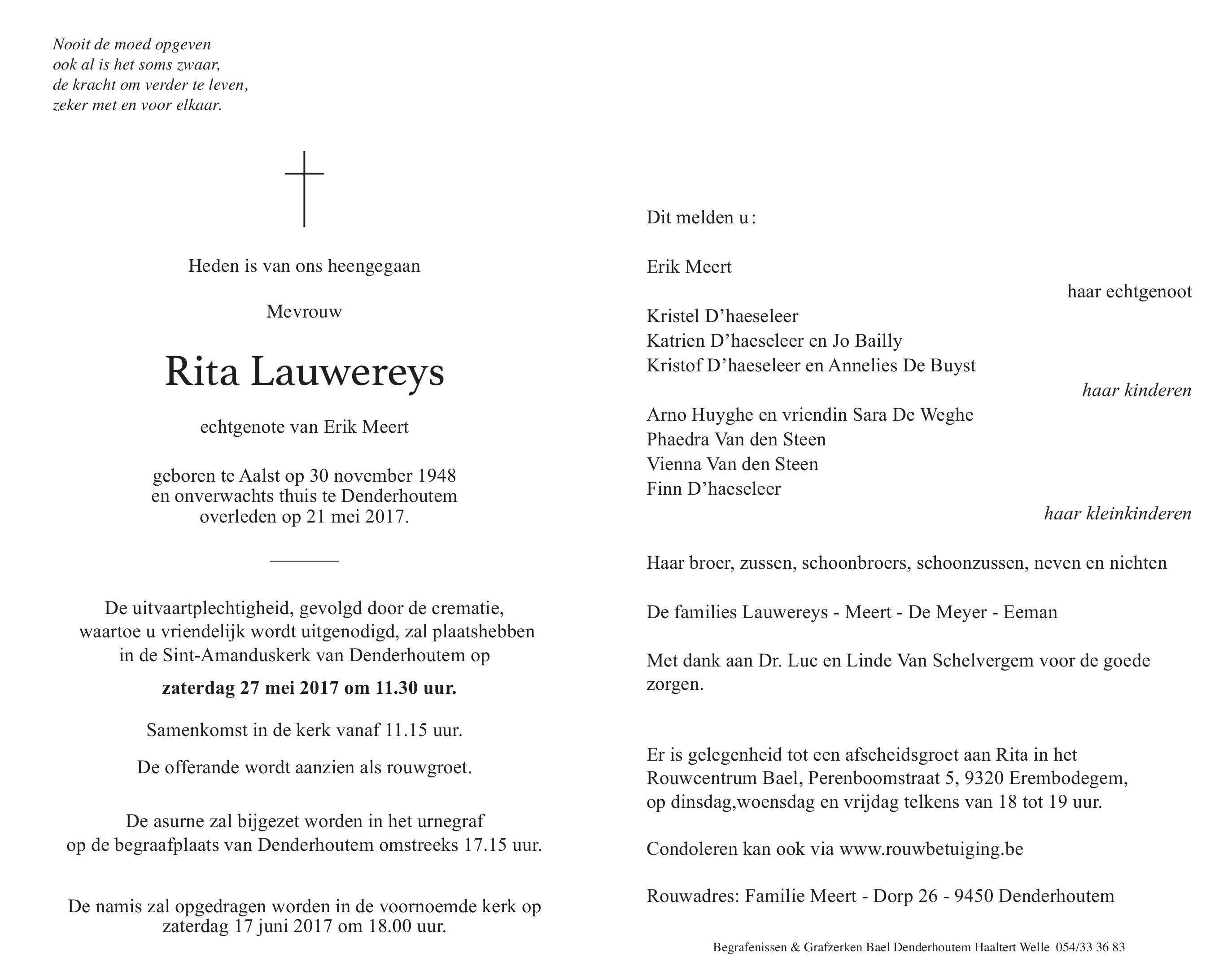 Lauwereys Rita