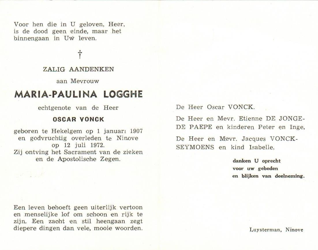 Logghe Maria Paulina