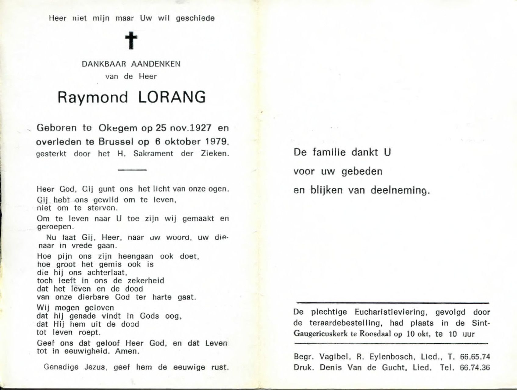 Lorang Raymond