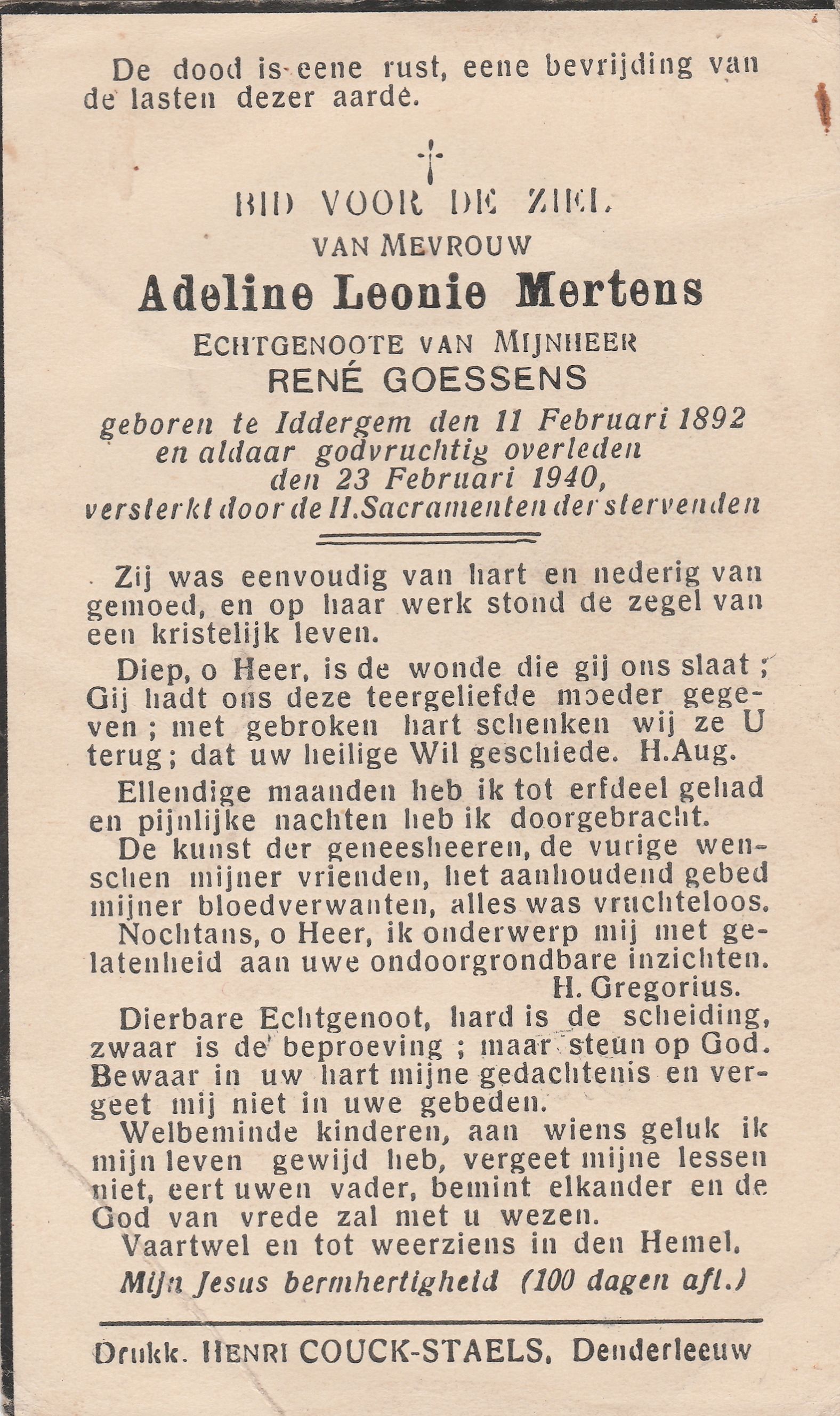 Mertens Adeline Leonie