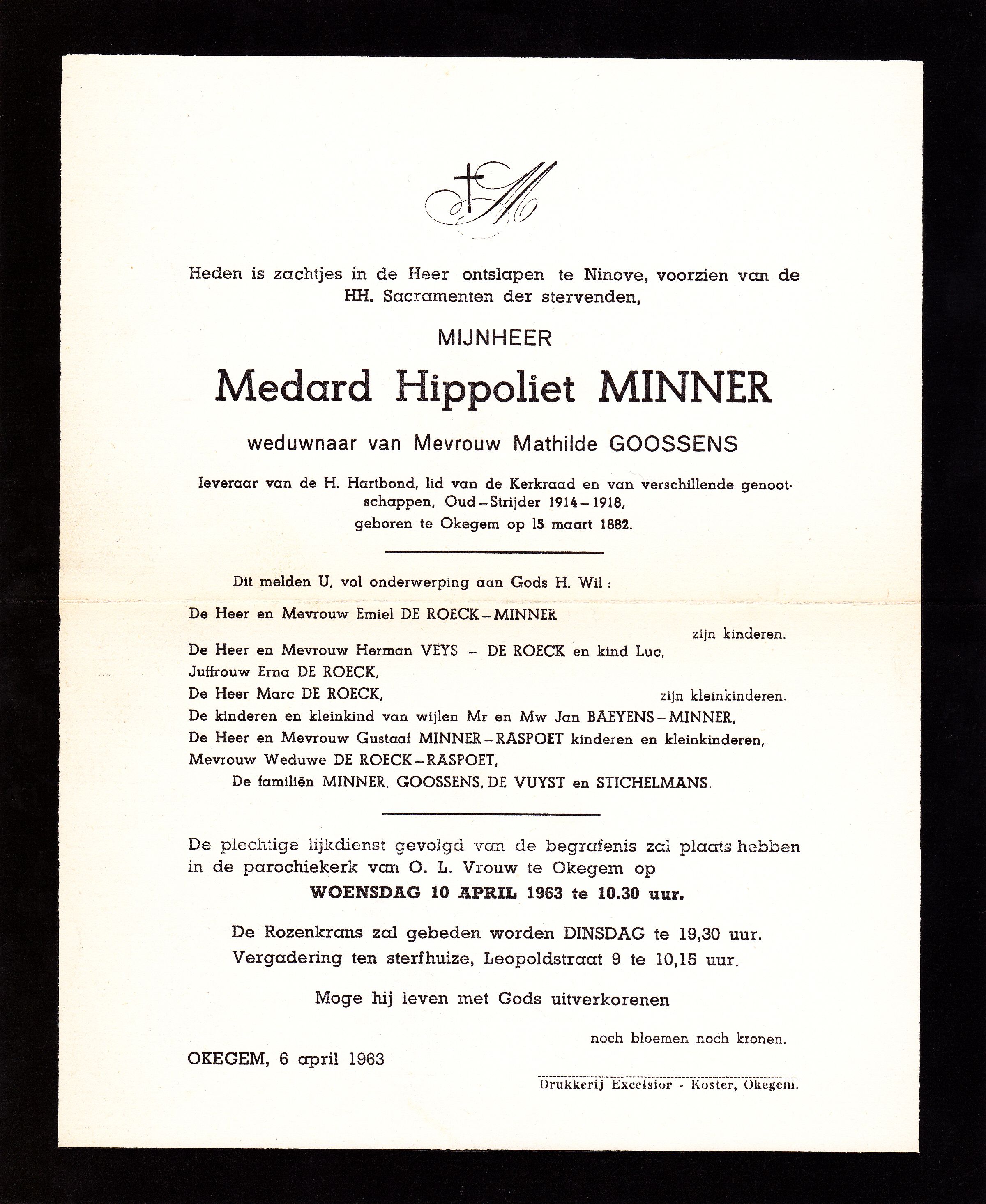 Minner Medard Hippoliet 