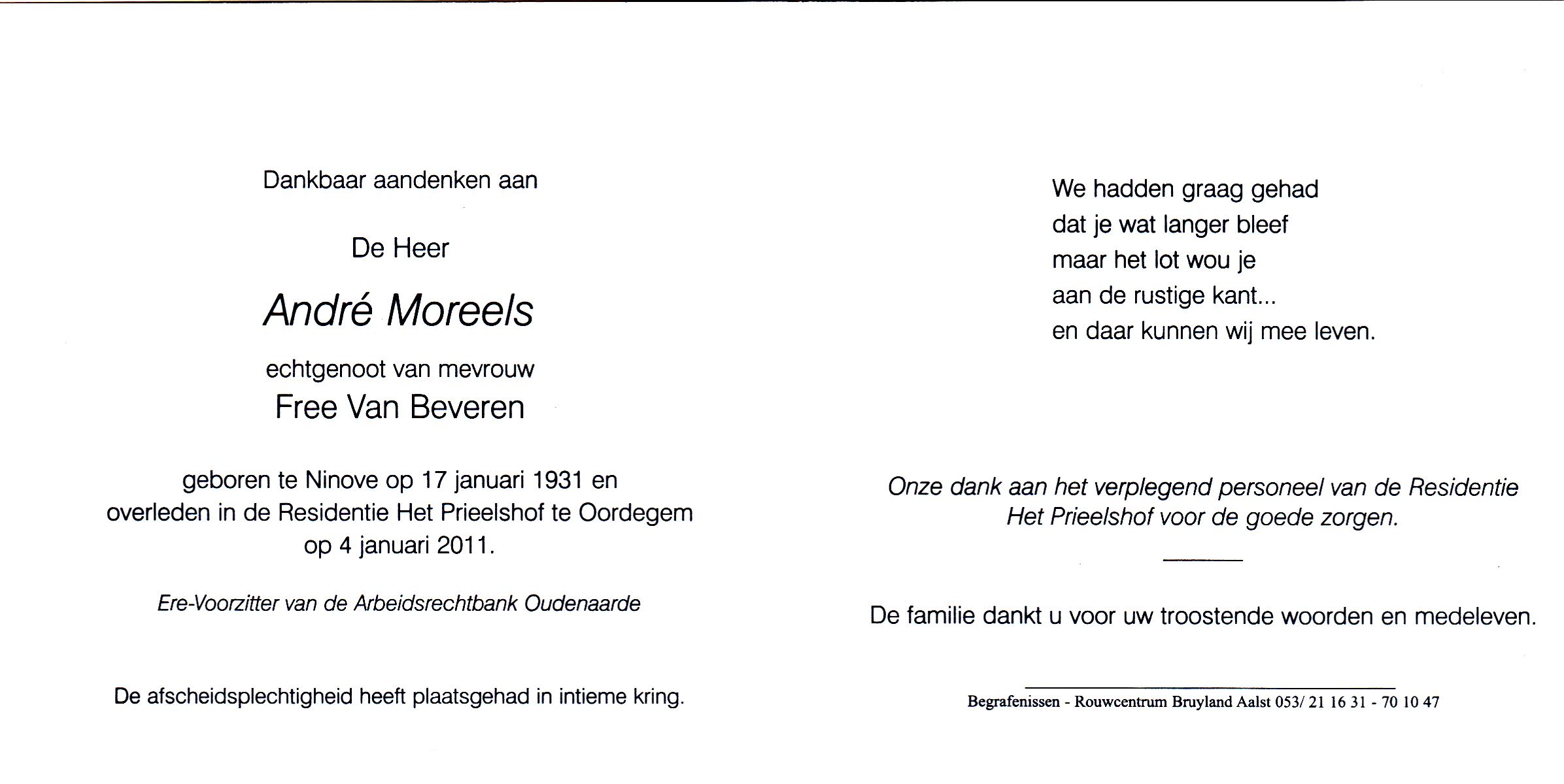 Moreels André
