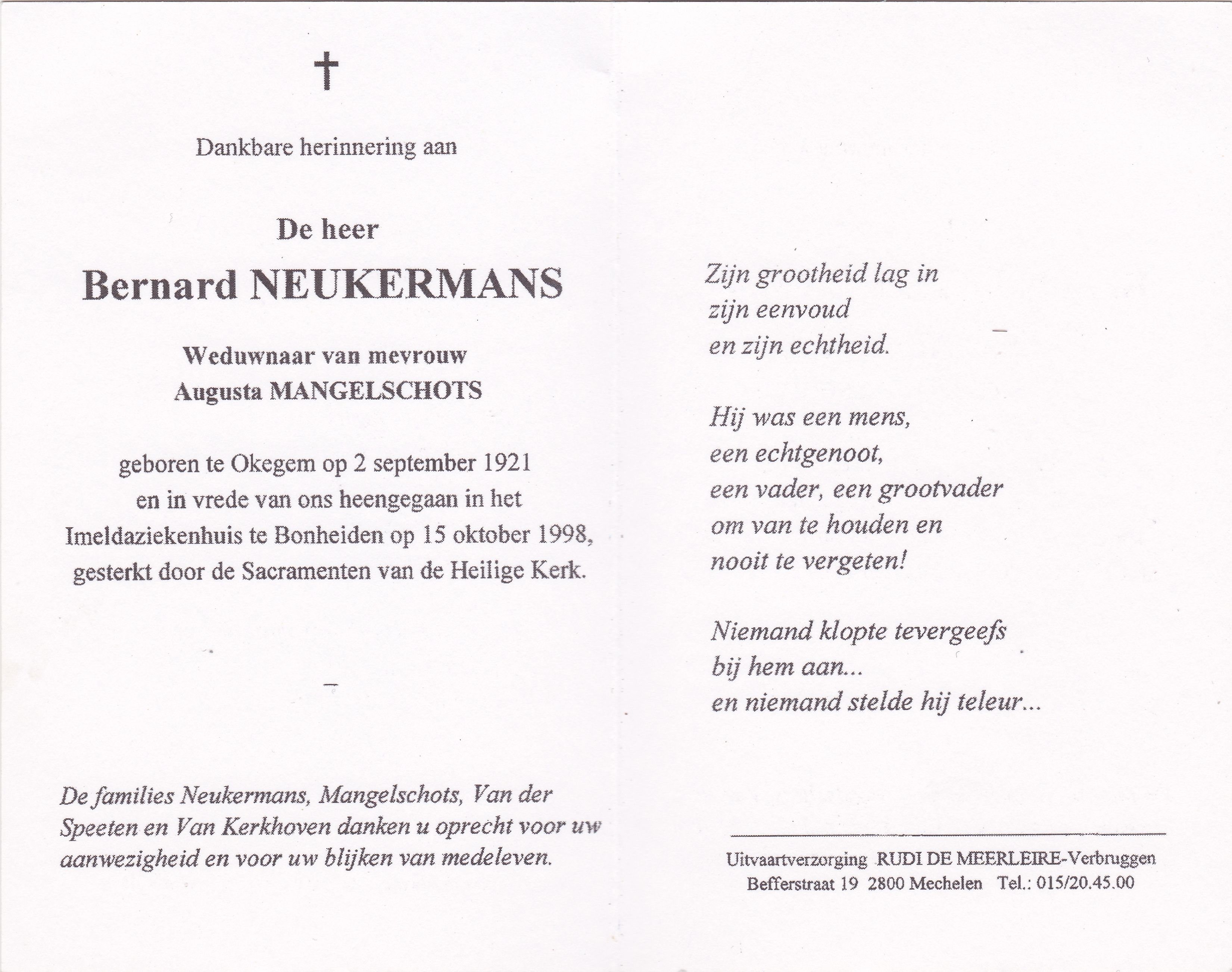 Neukermans Bernard