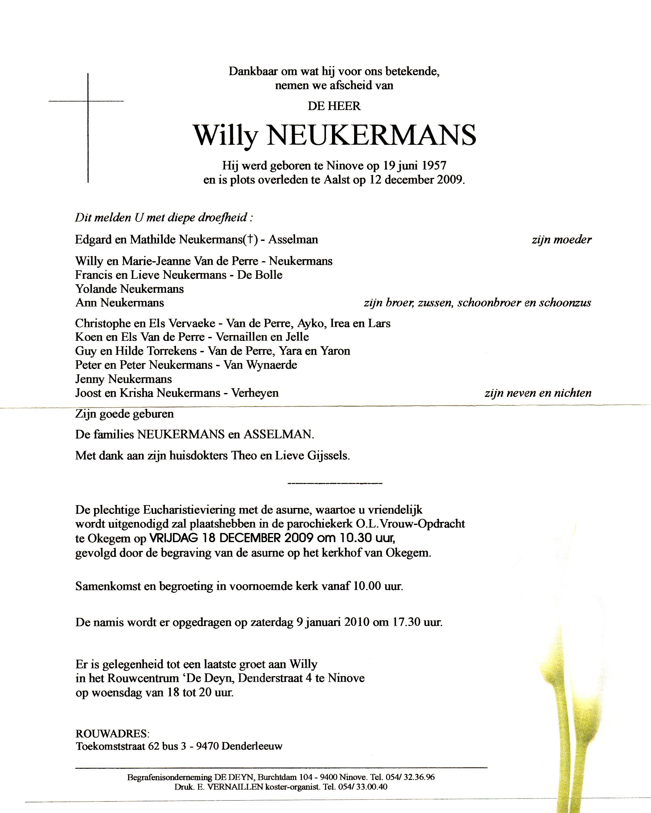 Neukermans Willy 