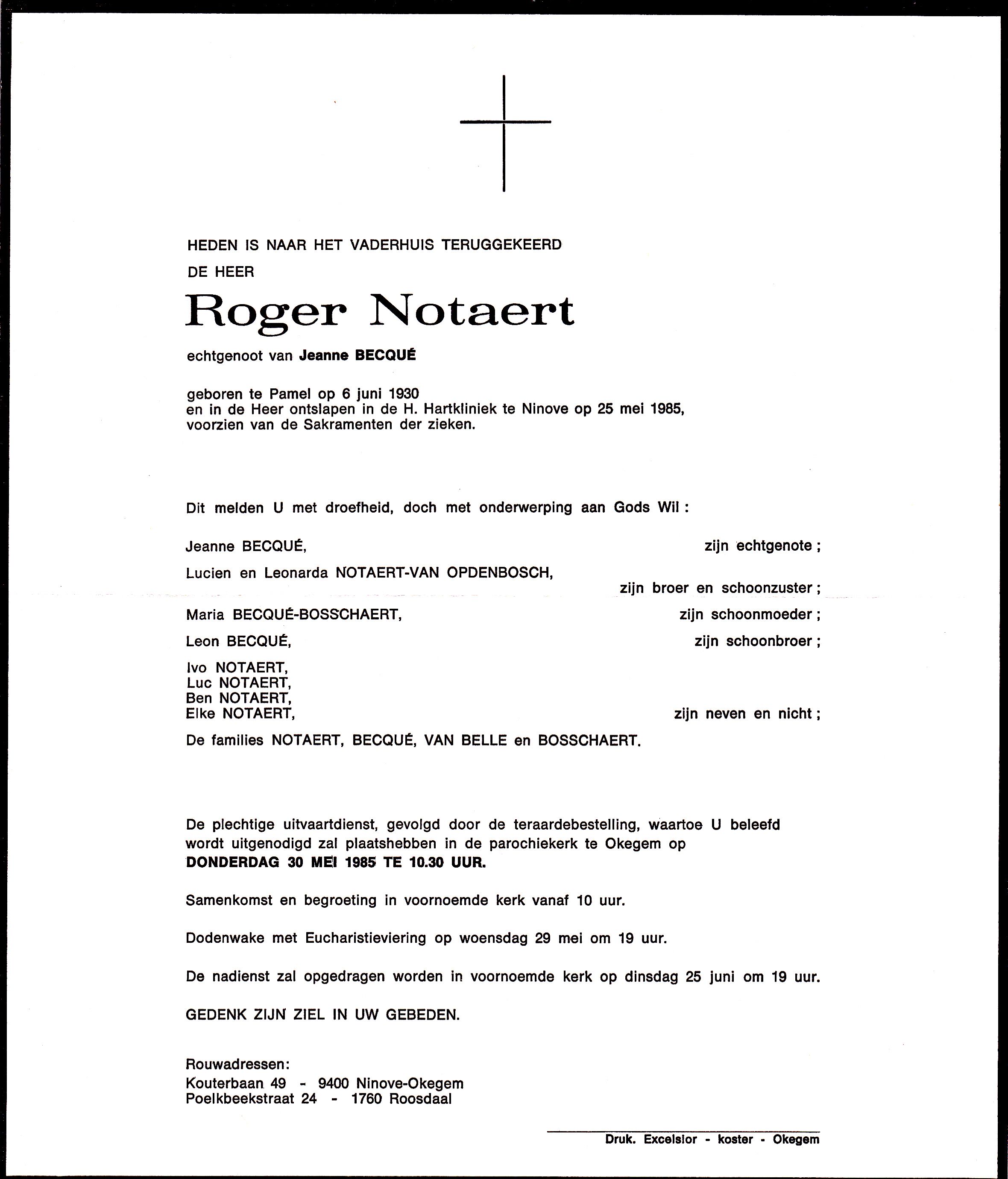 Notaert Roger 