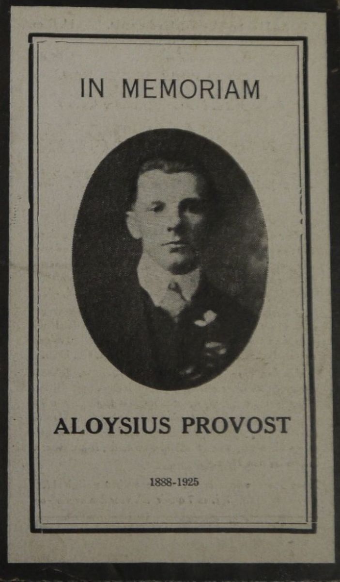 Provost Aloysius 